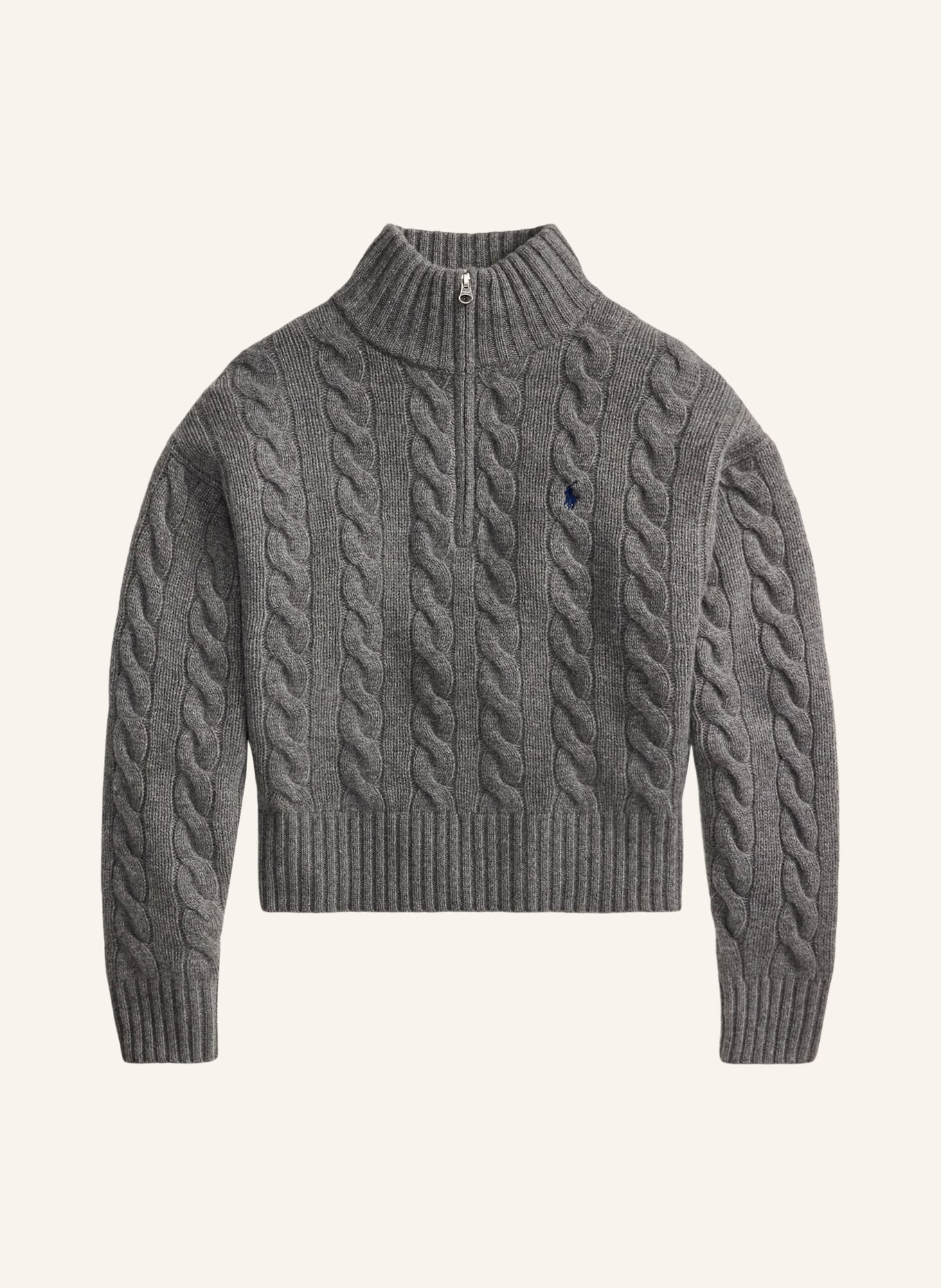 POLO RALPH LAUREN Sweter: CZIEMNOSZARY