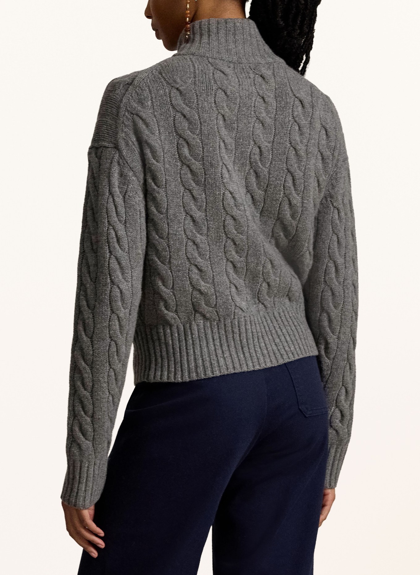 POLO RALPH LAUREN Sweter: CZIEMNOSZARY