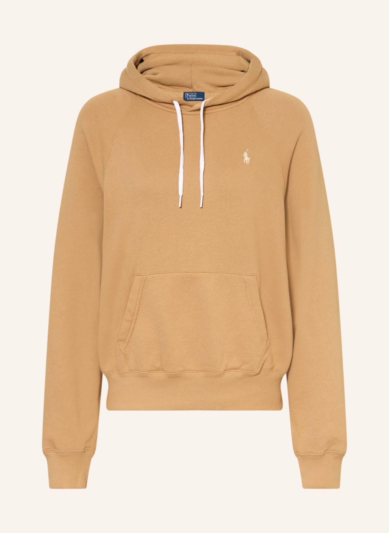 POLO RALPH LAUREN Mikina s kapucí ISLAND: VELBLOUDÍ