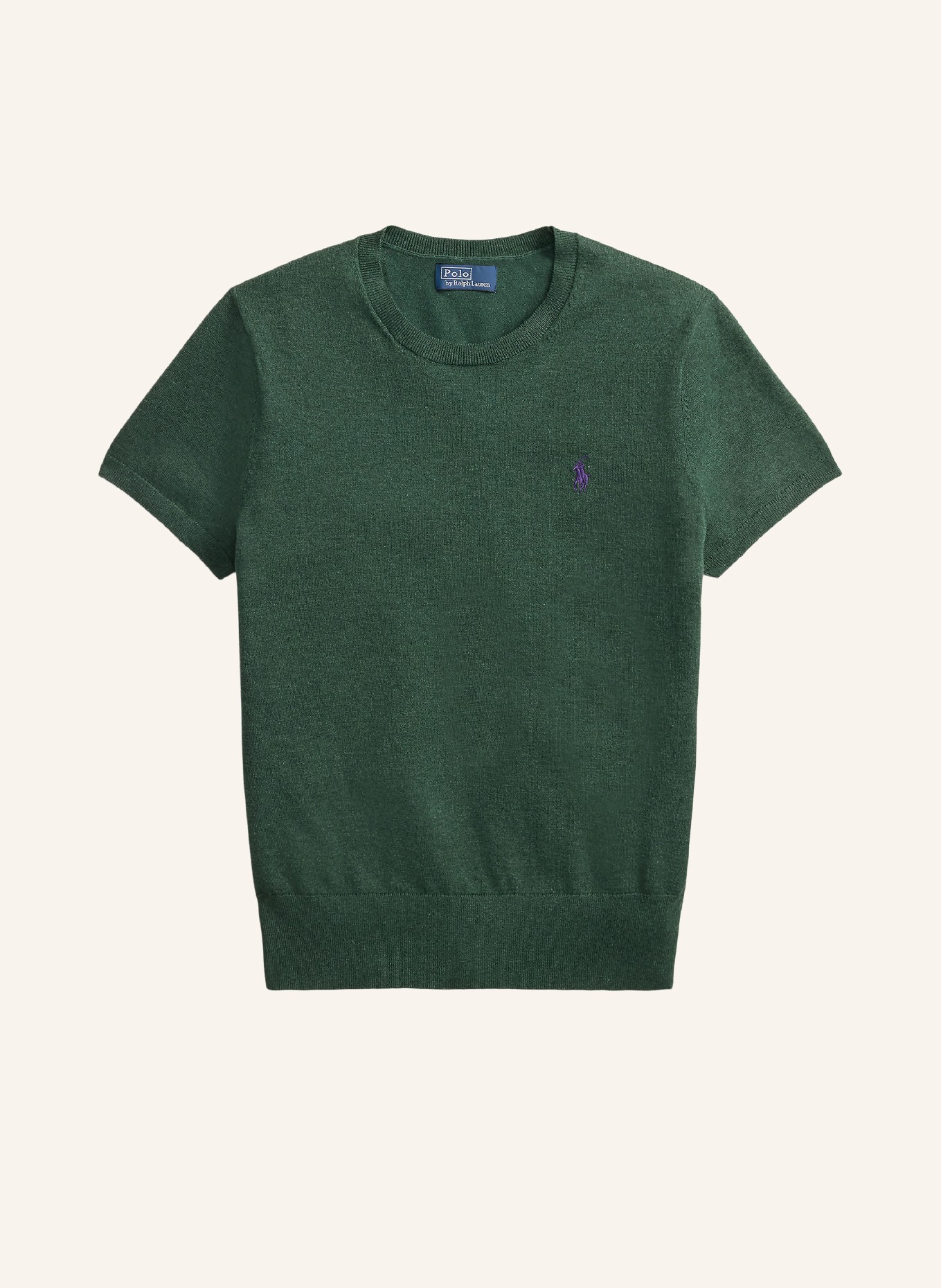 POLO RALPH LAUREN Strickshirt: DUNKELGRÜN