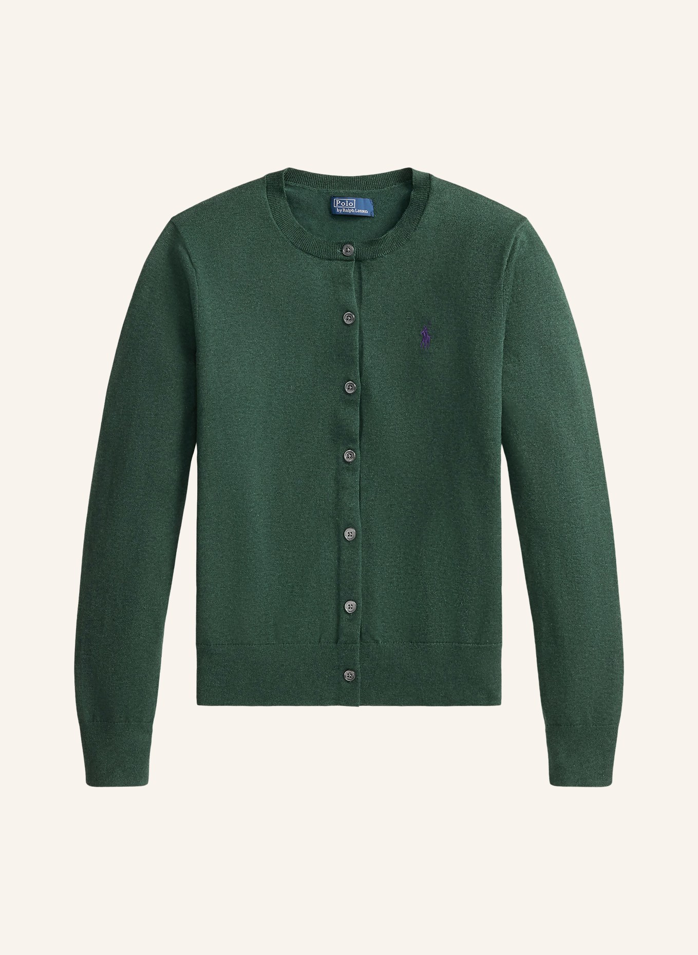 POLO RALPH LAUREN Strickjacke: DUNKELGRÜN