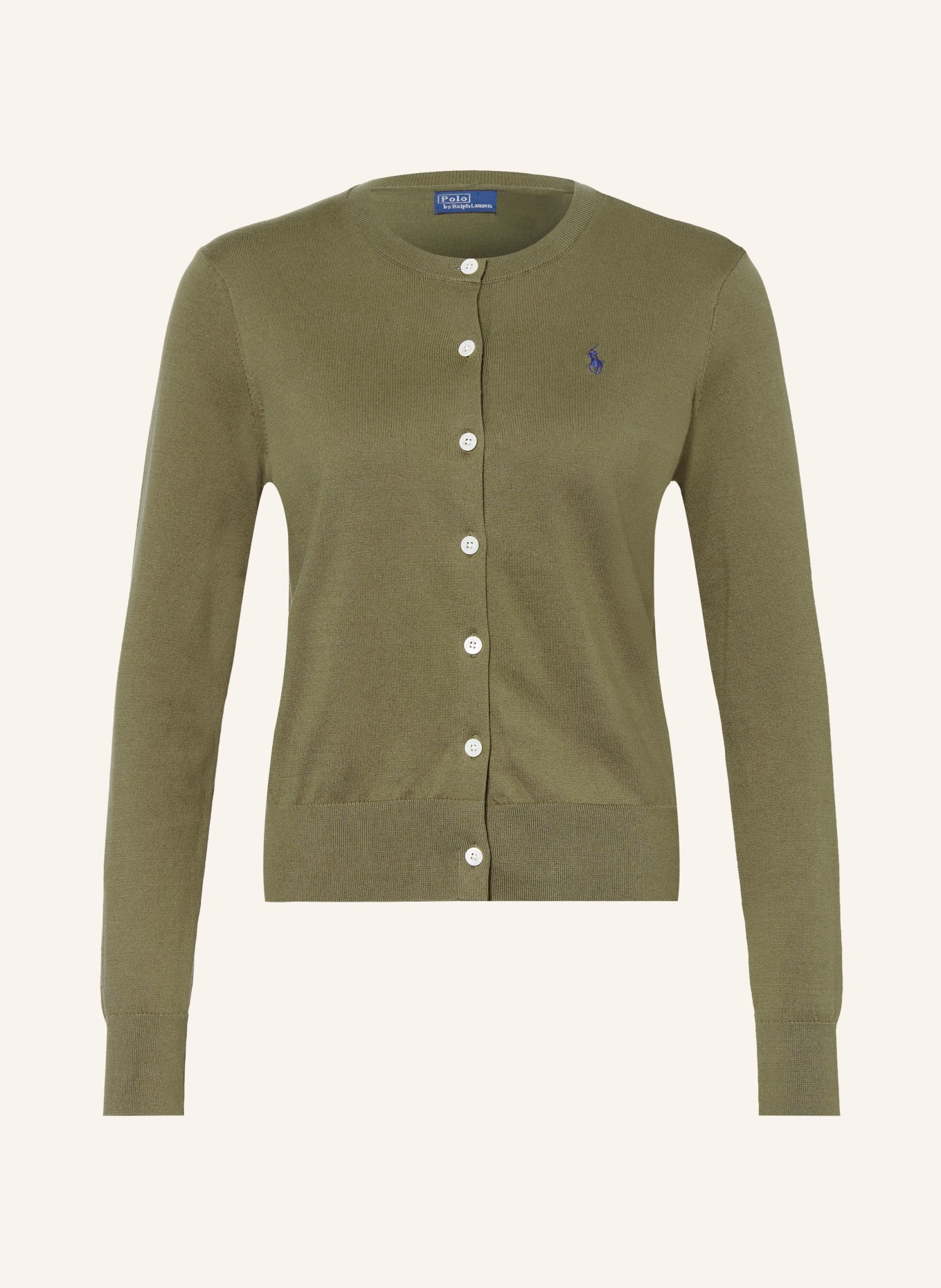 POLO RALPH LAUREN Strickjacke: KHAKI