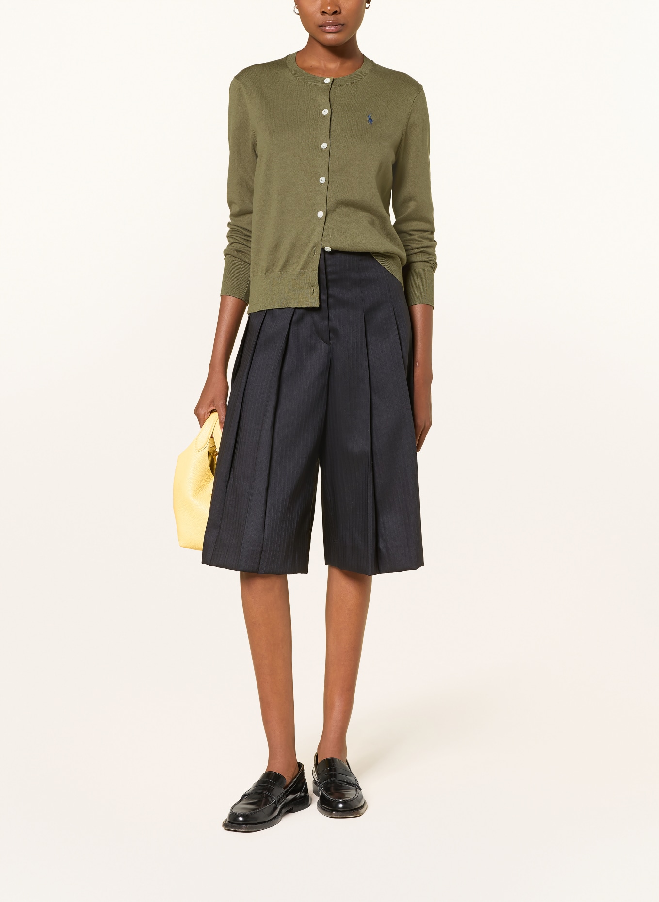 POLO RALPH LAUREN Strickjacke: KHAKI