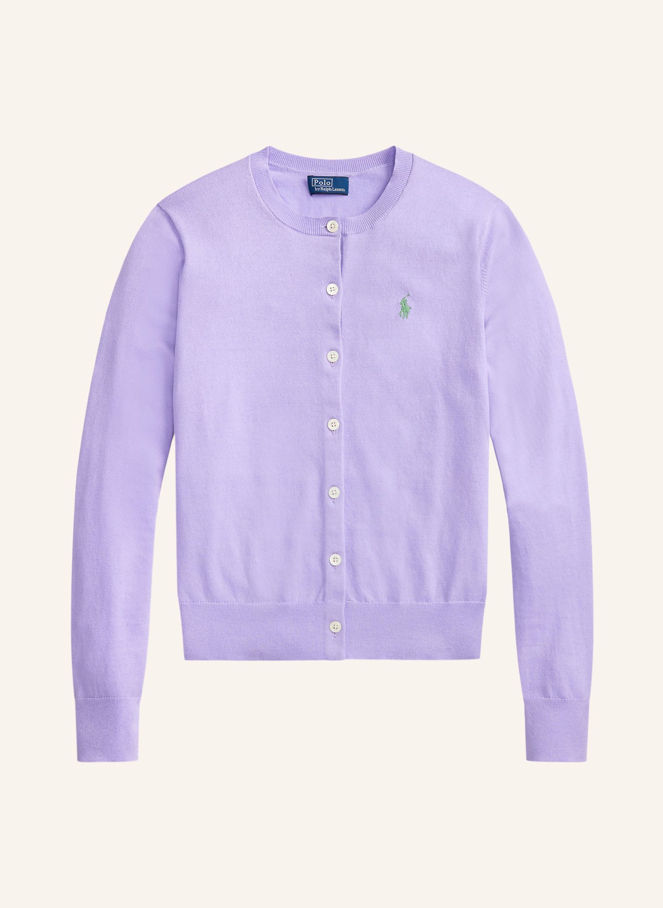 POLO RALPH LAUREN Strickjacke: HELLLILA