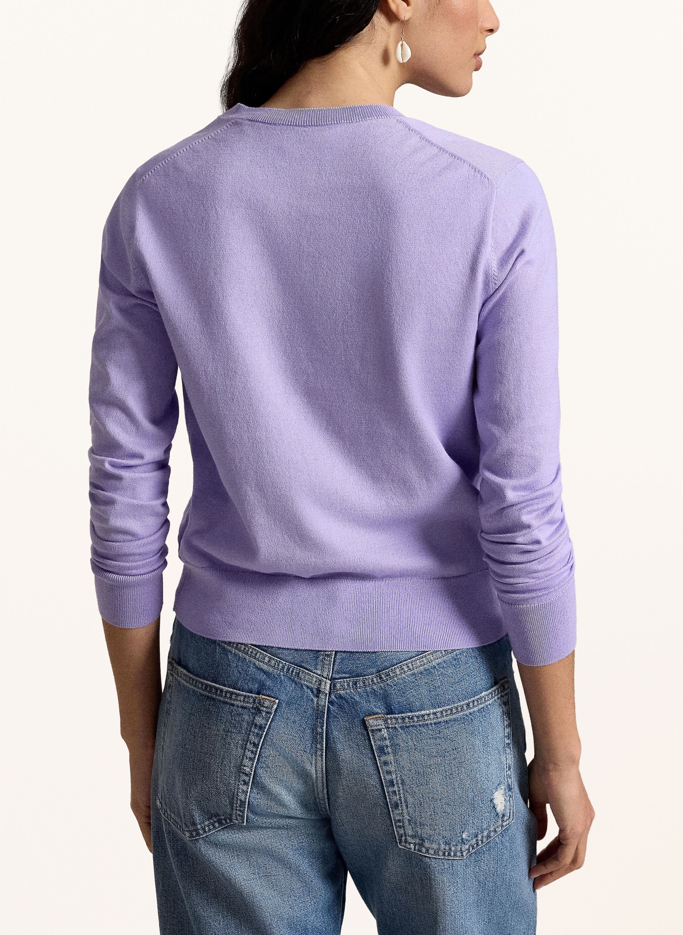 POLO RALPH LAUREN Strickjacke: HELLLILA