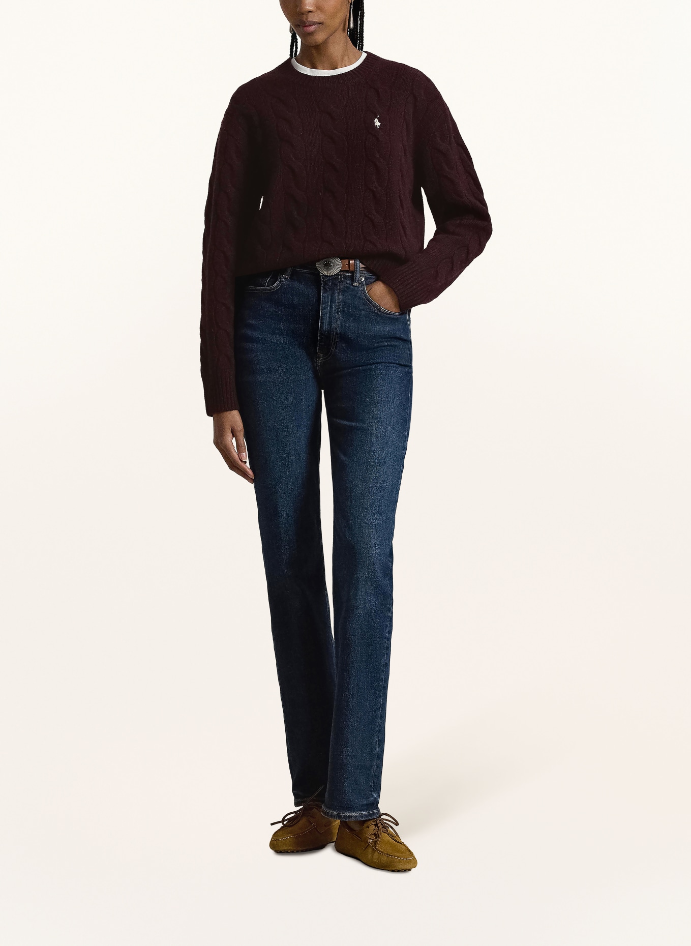 POLO RALPH LAUREN Pullover: SCHWARZ