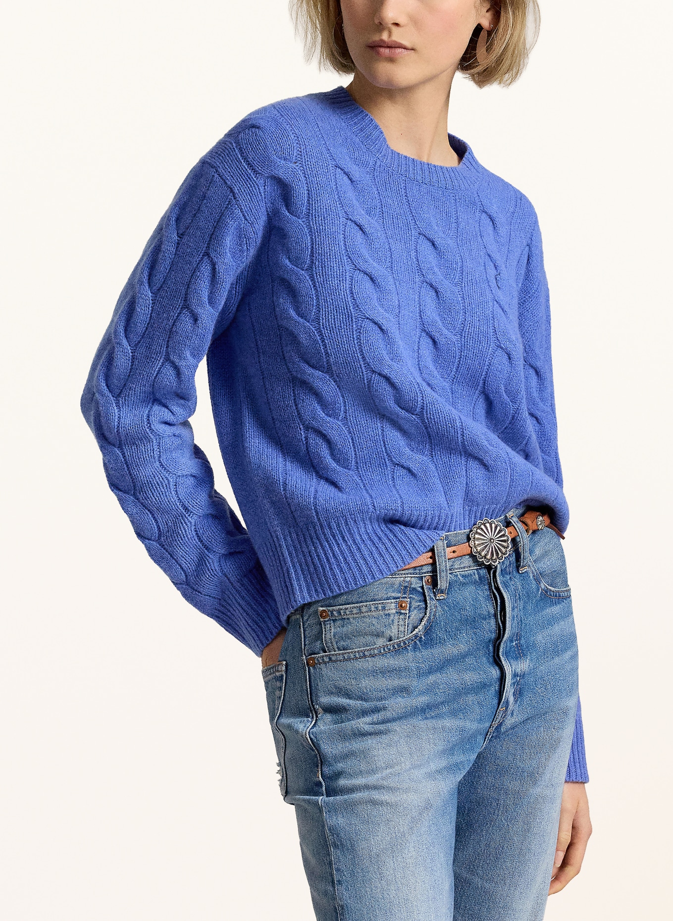 POLO RALPH LAUREN Pullover: BLAU