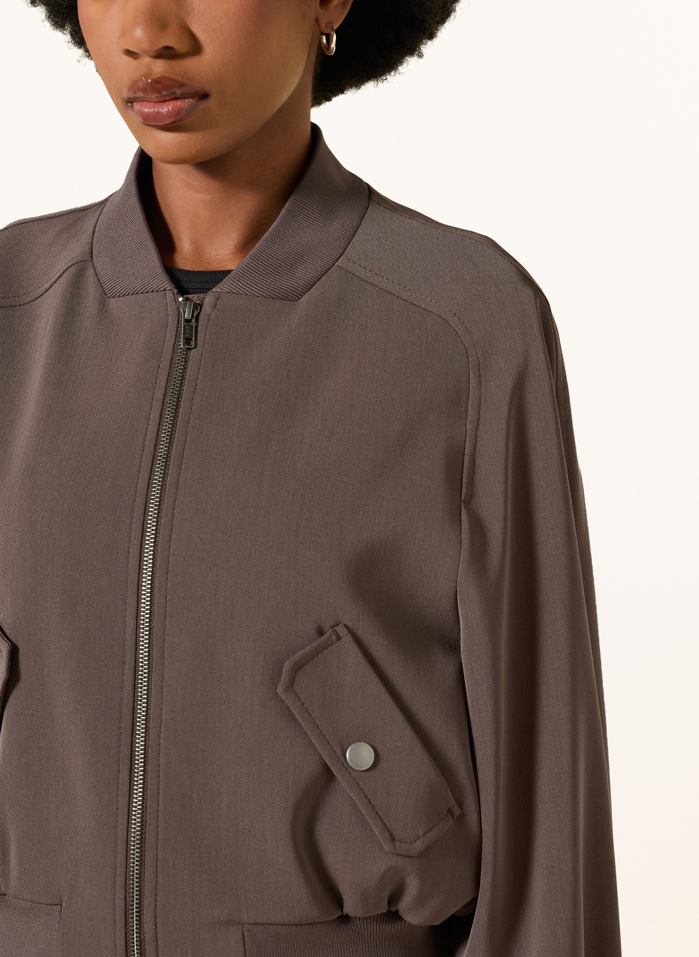 DRYKORN Blouson MARHAM: MARRON FONCÉ