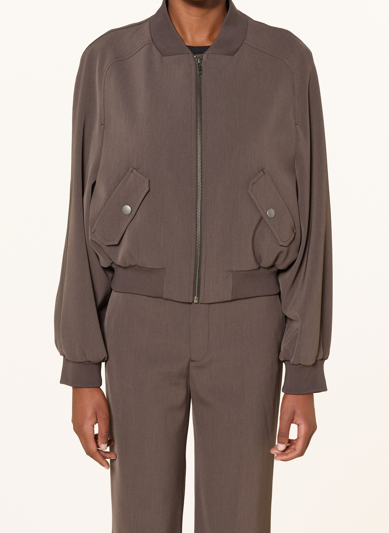 DRYKORN Blouson MARHAM: MARRON FONCÉ