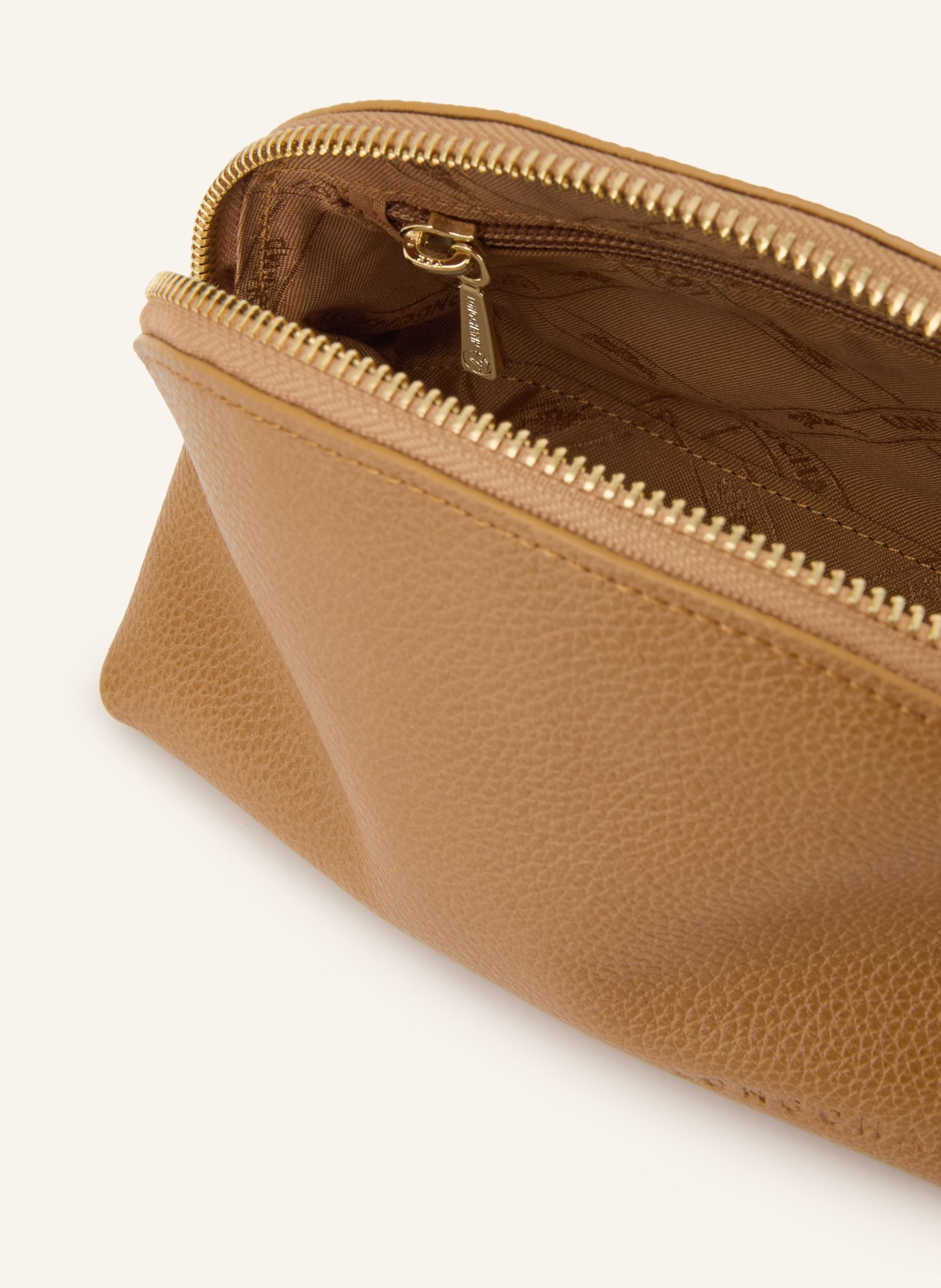 LONGCHAMP Pouch LE FOULONNÉ: COGNAC