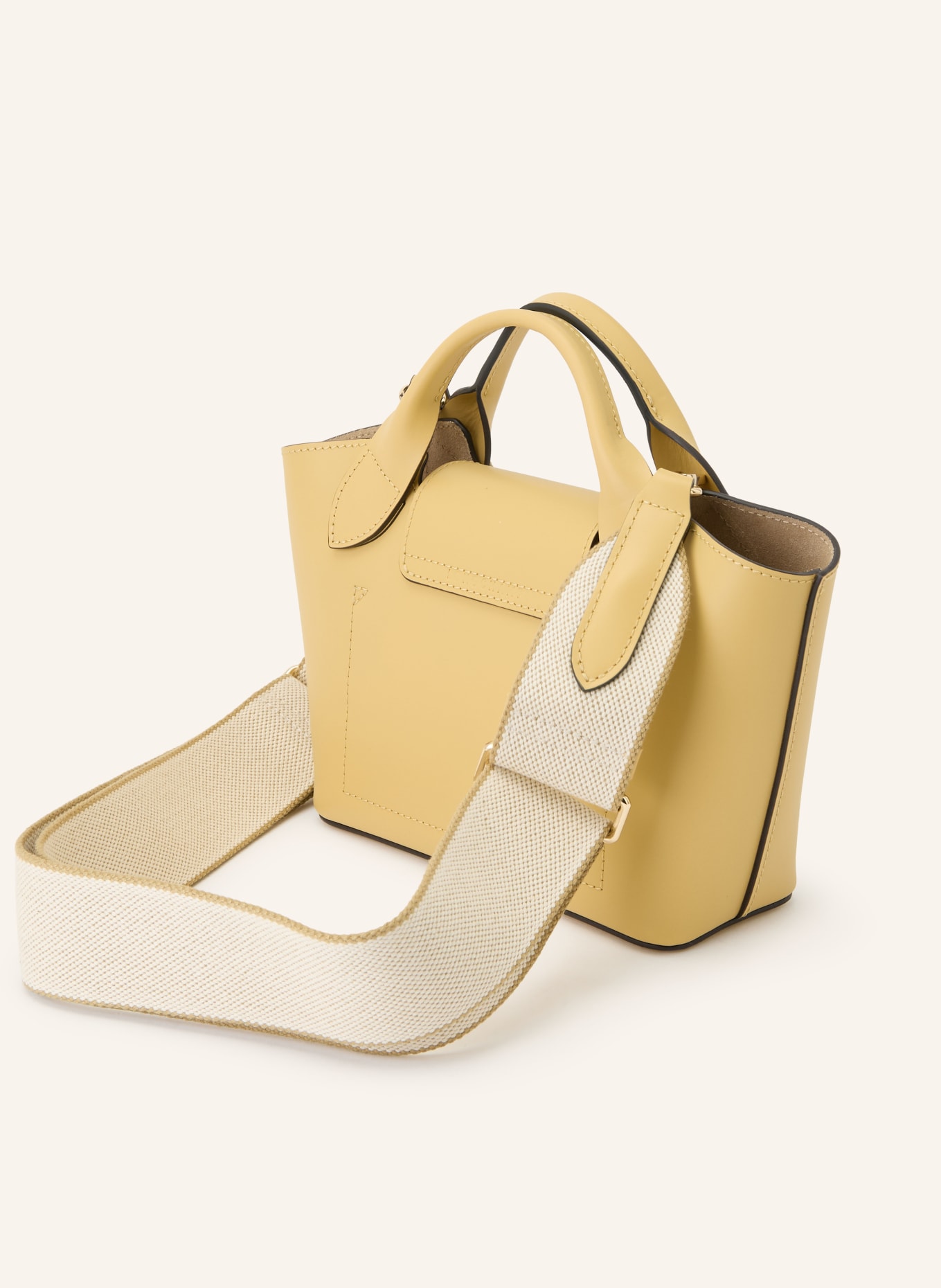 LONGCHAMP Umhängetasche ÉPURE XS: HELLGELB / GOLD
