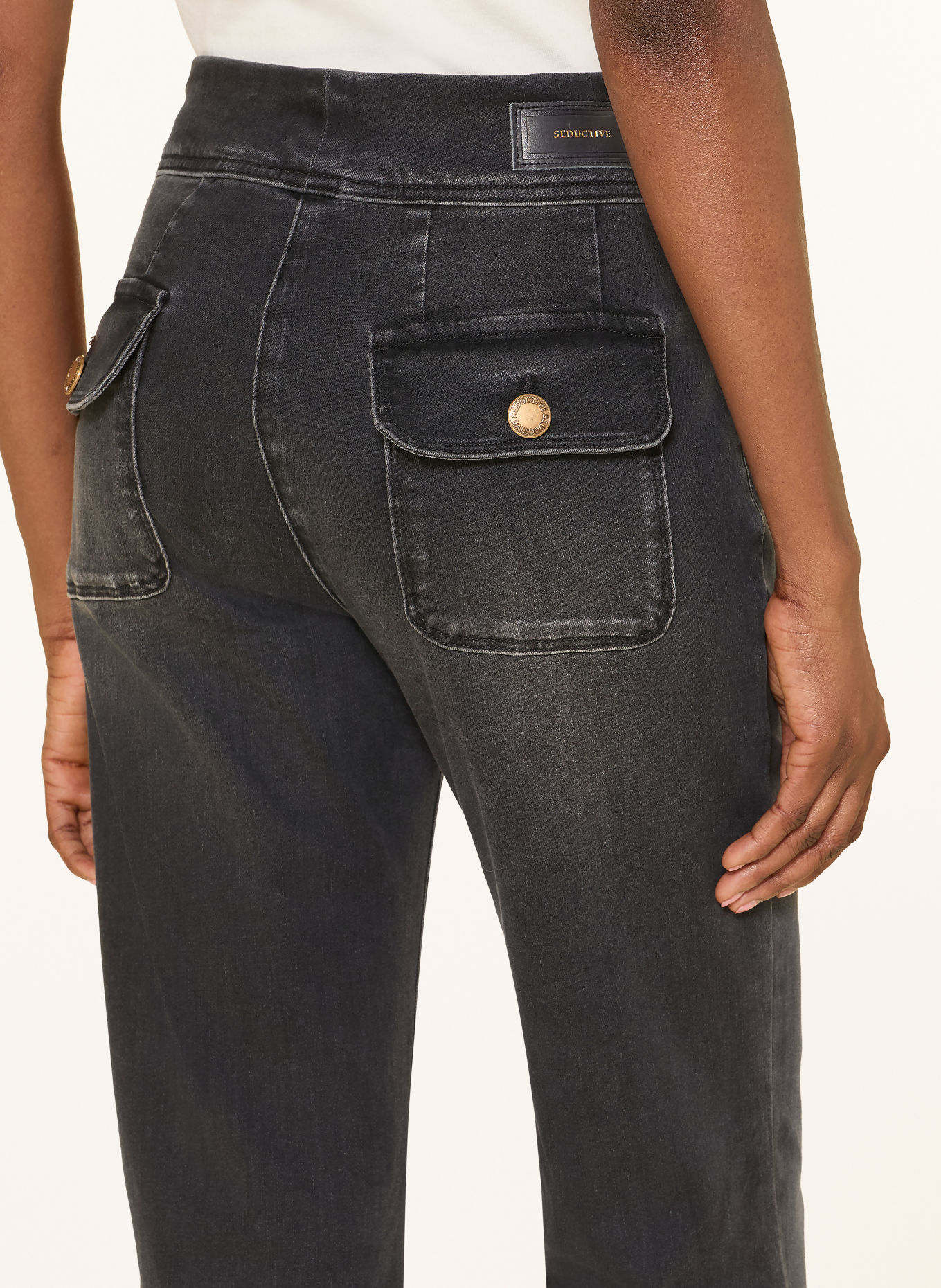 SEDUCTIVE CAMILLE jeans: 975 Authentic Grey