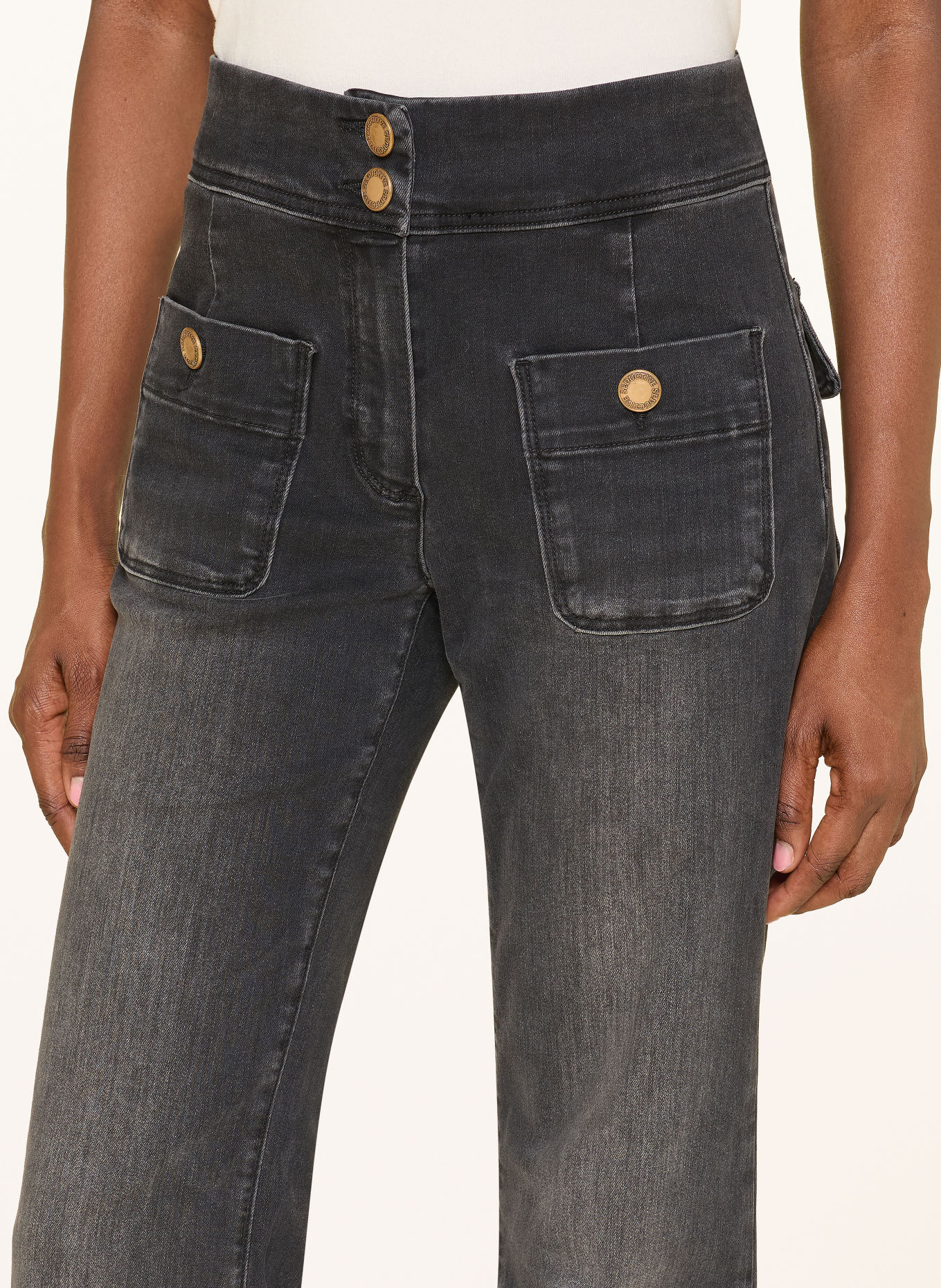 SEDUCTIVE CAMILLE jeans: 975 Authentic Grey