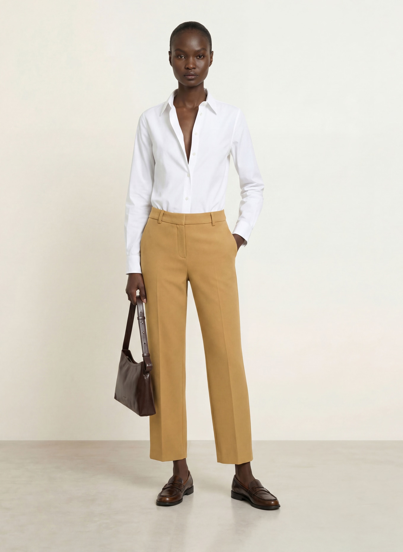 SEDUCTIVE Hose LUCASSE: CAMEL
