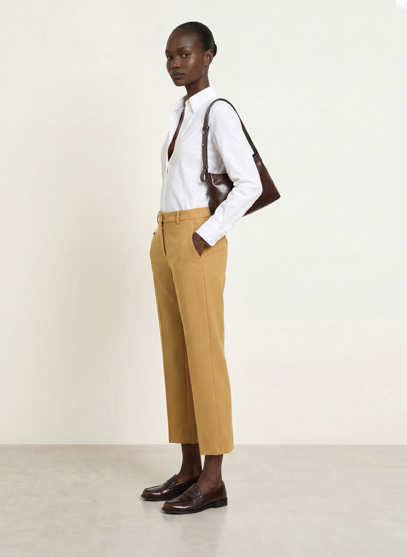 SEDUCTIVE Hose LUCASSE: CAMEL
