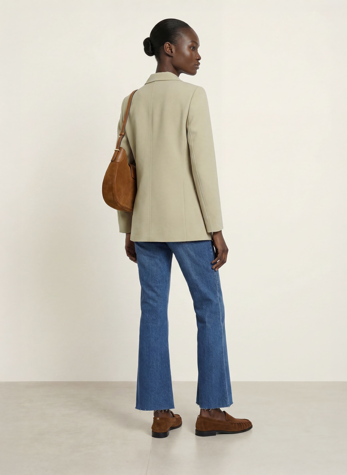 BOSS Blazerweste JABLA: BEIGE