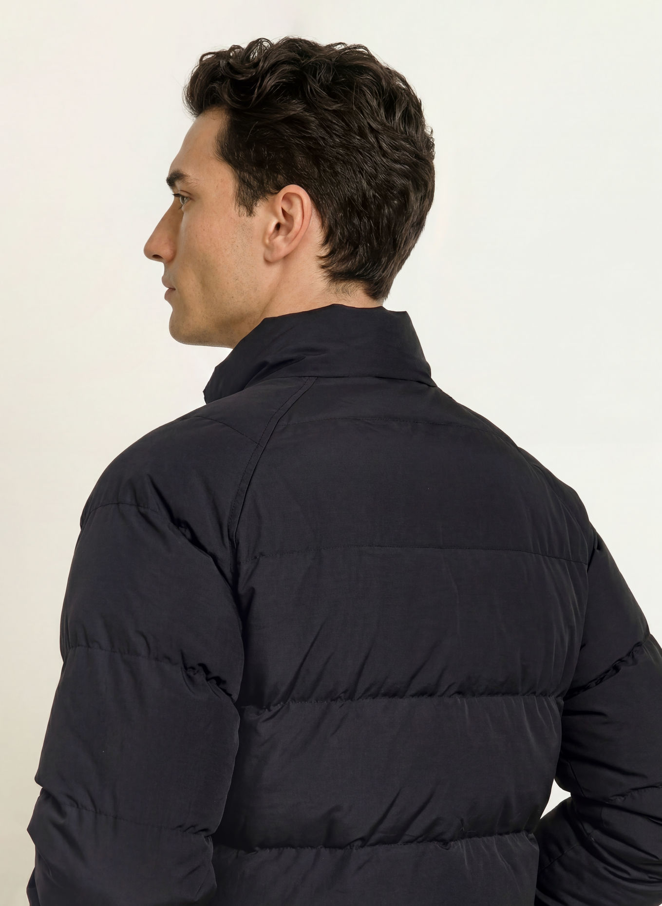 FRED PERRY Quilted jacket: BLACK