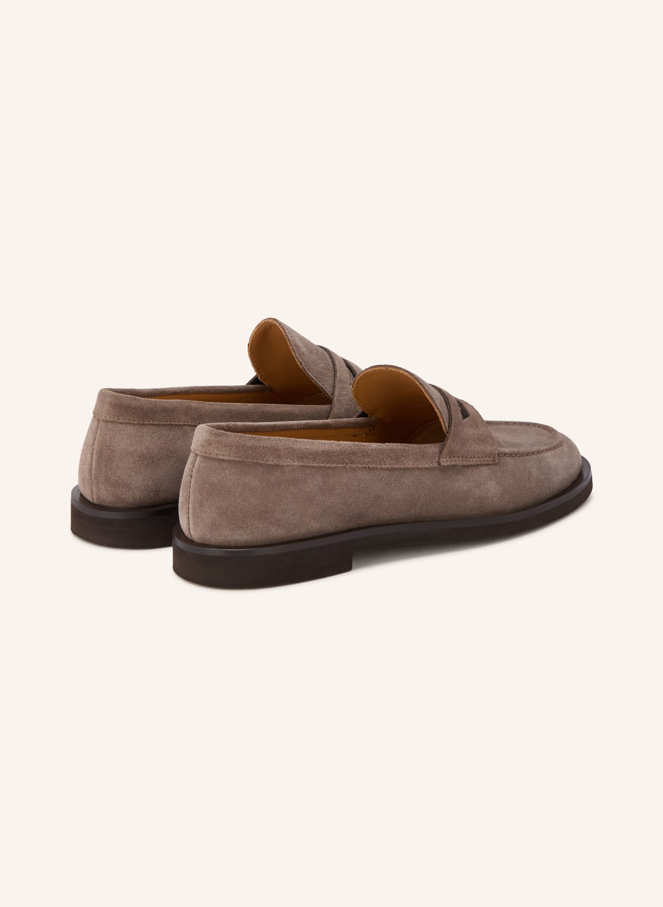 MRS & HUGS Penny-loafers: TAUPE