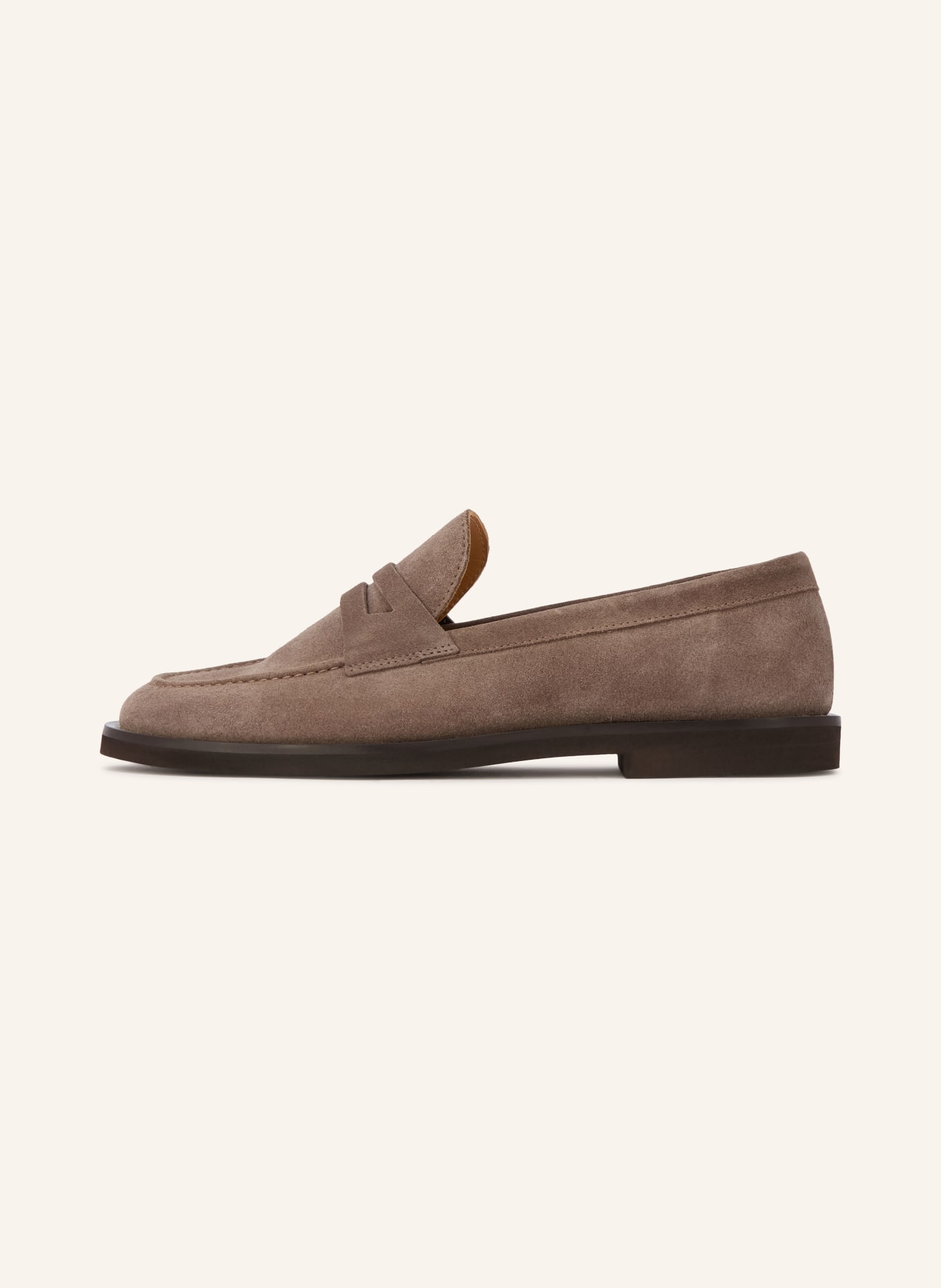 MRS & HUGS Penny-loafers: TAUPE