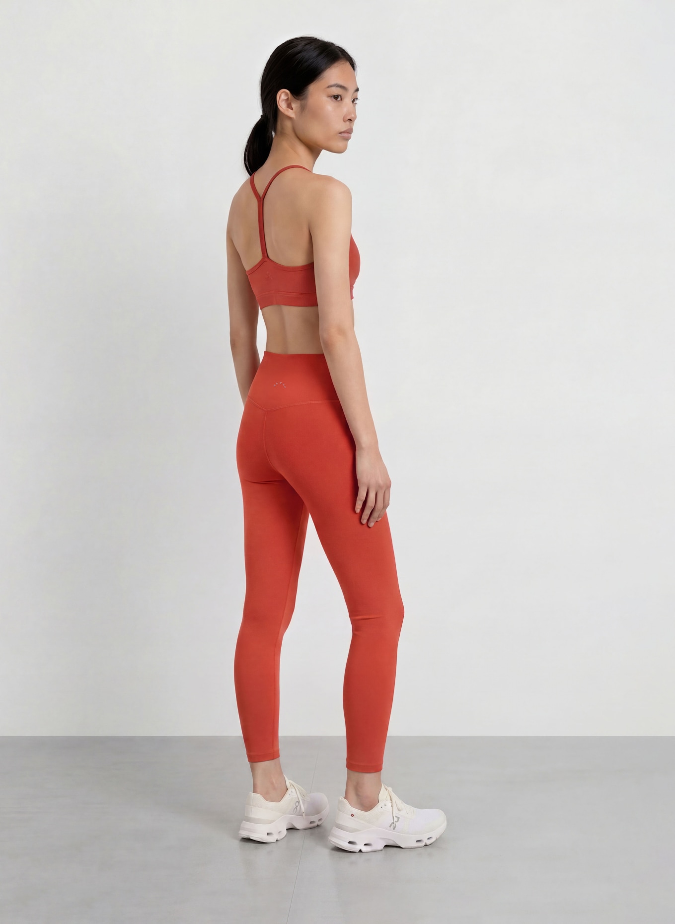 VARLEY Collants ALWAYS HIGH RISE: ORANGE FONCÉ