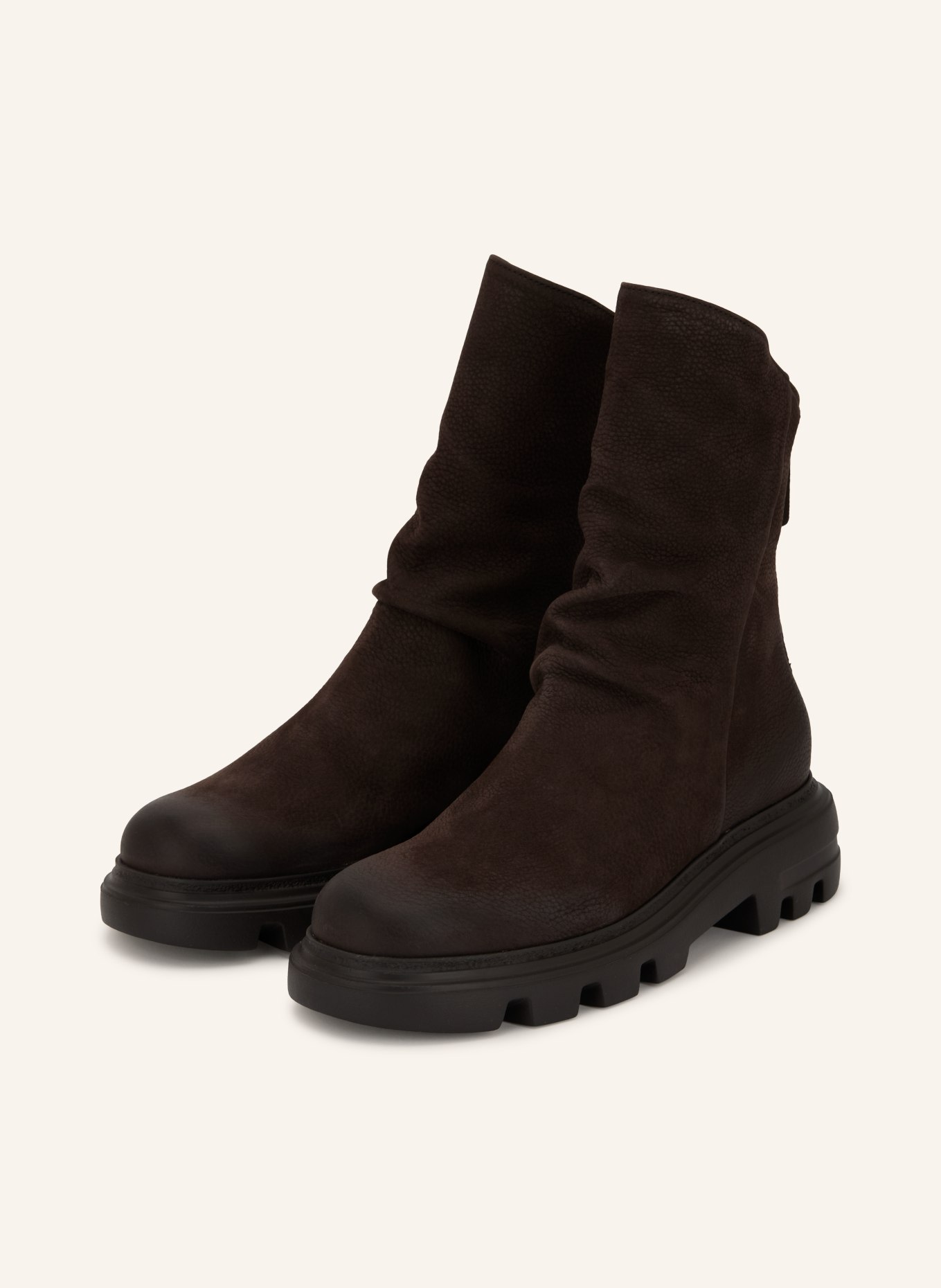 paul green Boten: MARRON FONCÉ