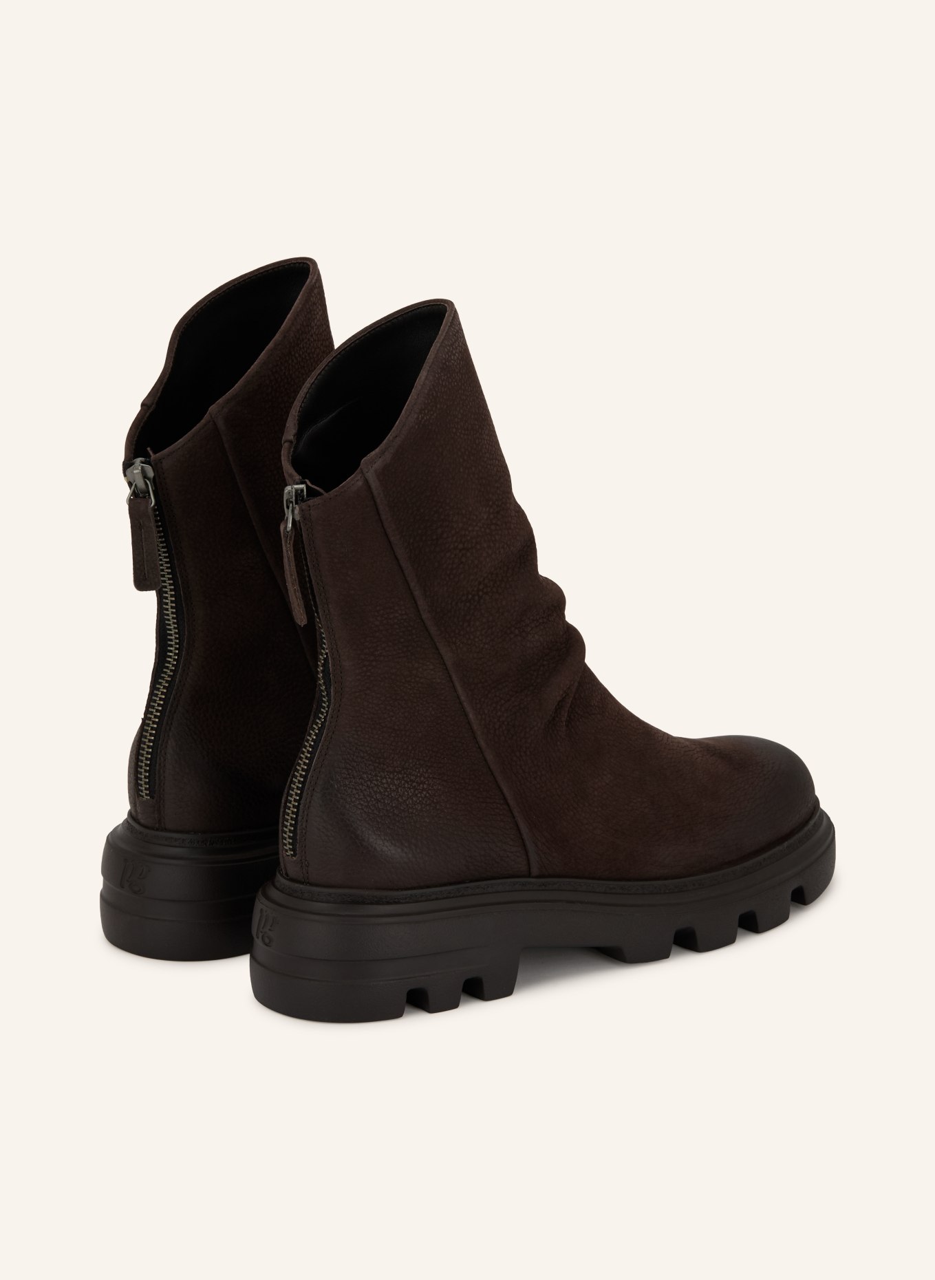 paul green Boten: MARRON FONCÉ
