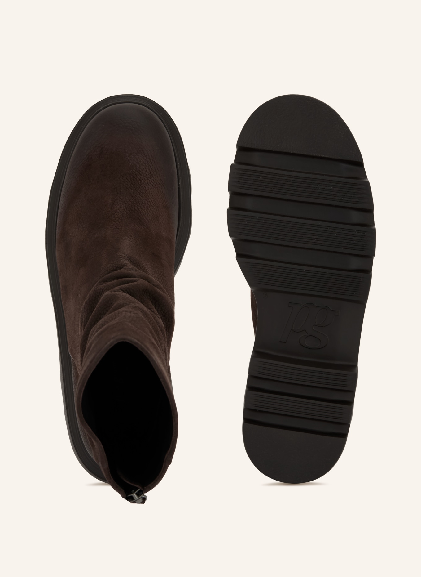 paul green Boten: MARRON FONCÉ