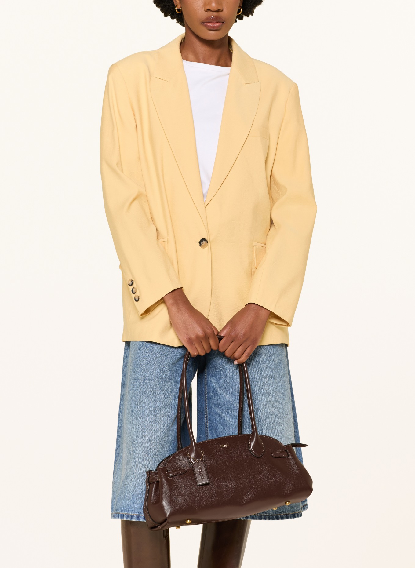 COACH Handtasche EMPIRE: DUNKELBRAUN