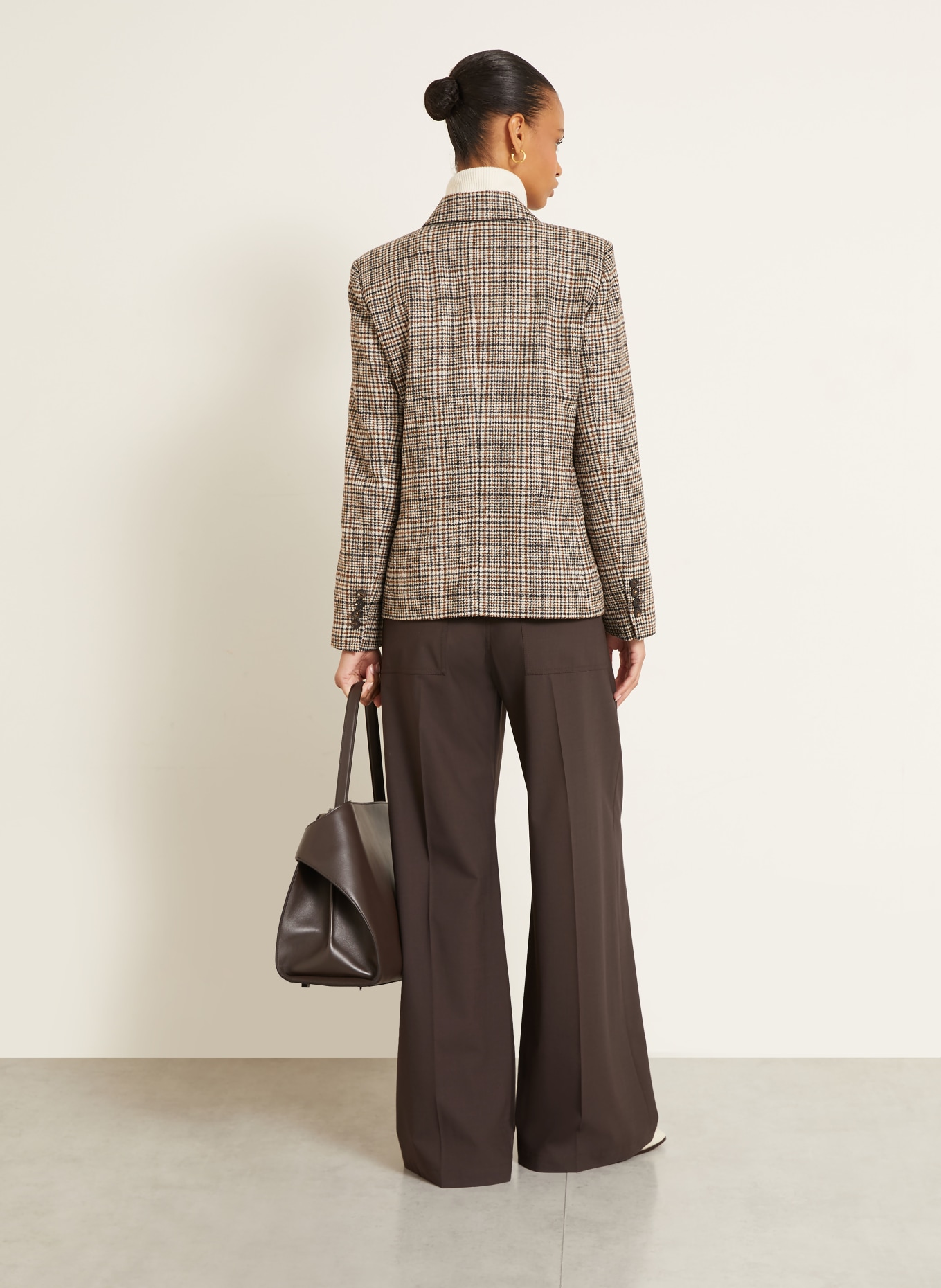 BRUNELLO CUCINELLI Marlenehose: BRAUN