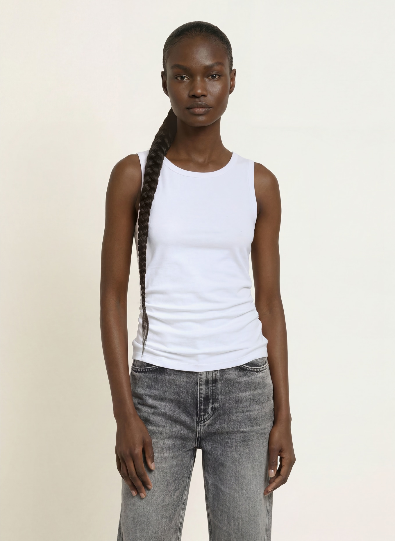 ALLSAINTS Top KATARINA: BIAŁY