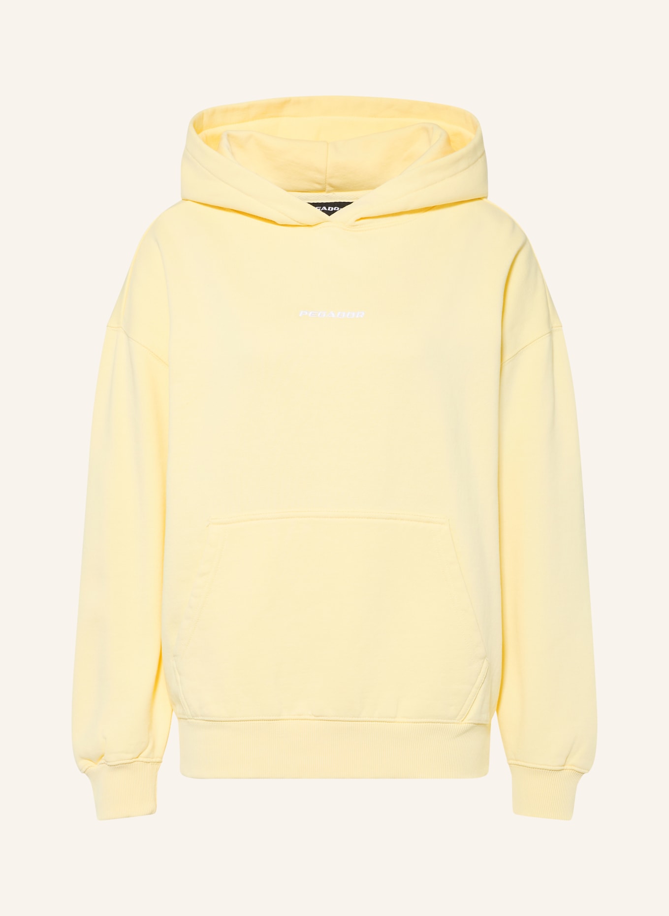 PEGADOR Oversized-Hoodie CLARITA: HELLGELB