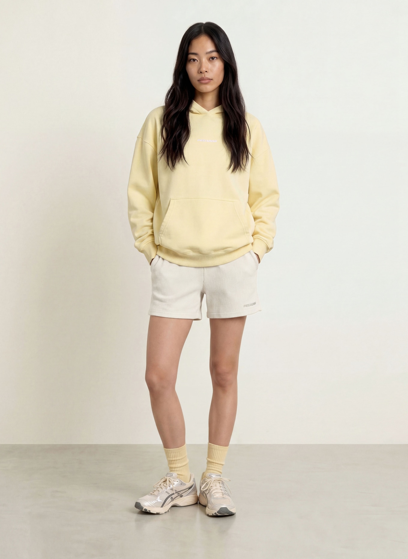 PEGADOR Oversized-Hoodie CLARITA: HELLGELB