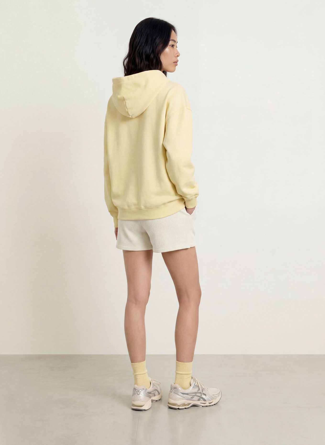 PEGADOR Oversized-Hoodie CLARITA: HELLGELB