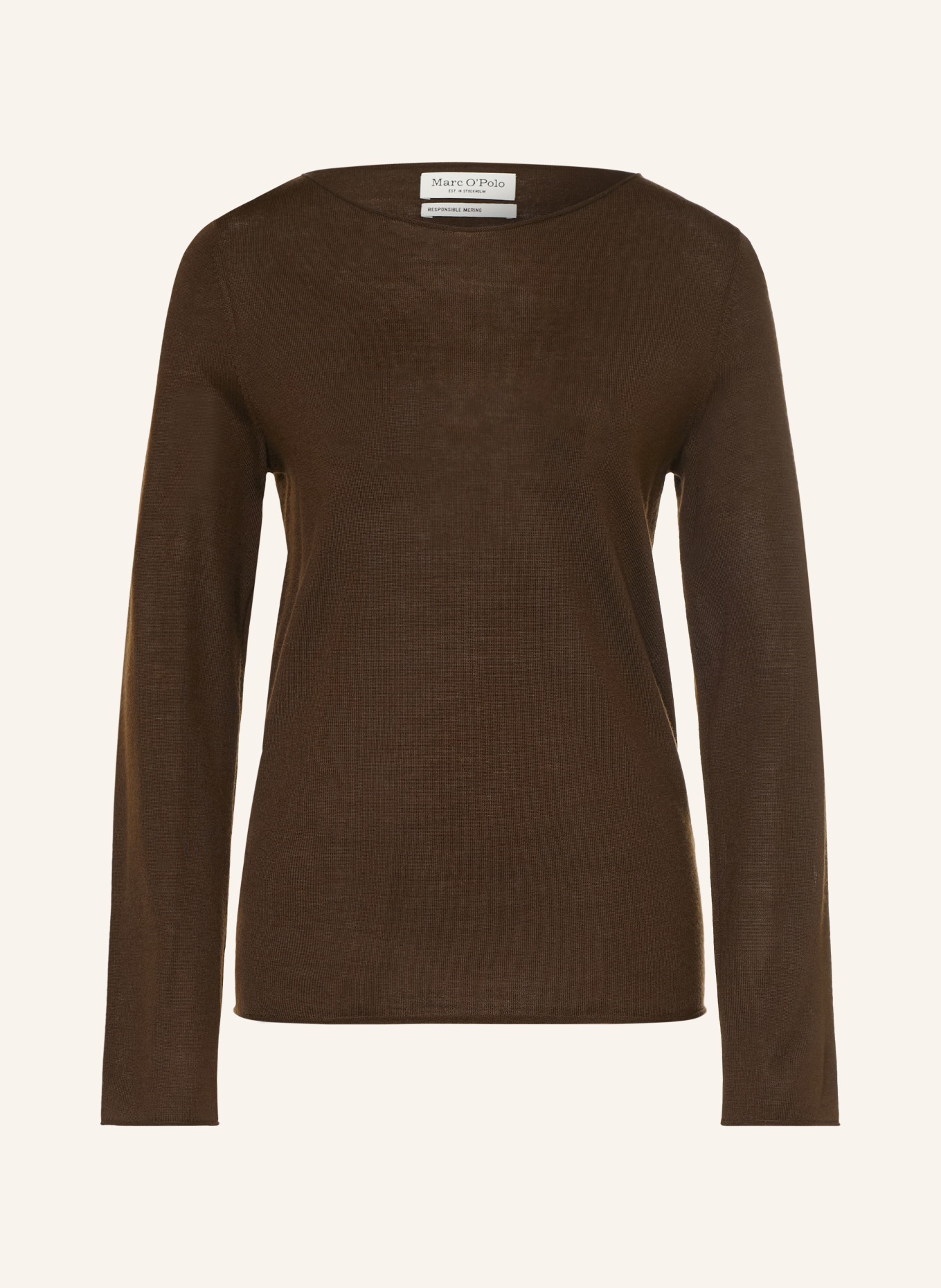 Marc O'Polo pull: MARRON FONCÉ