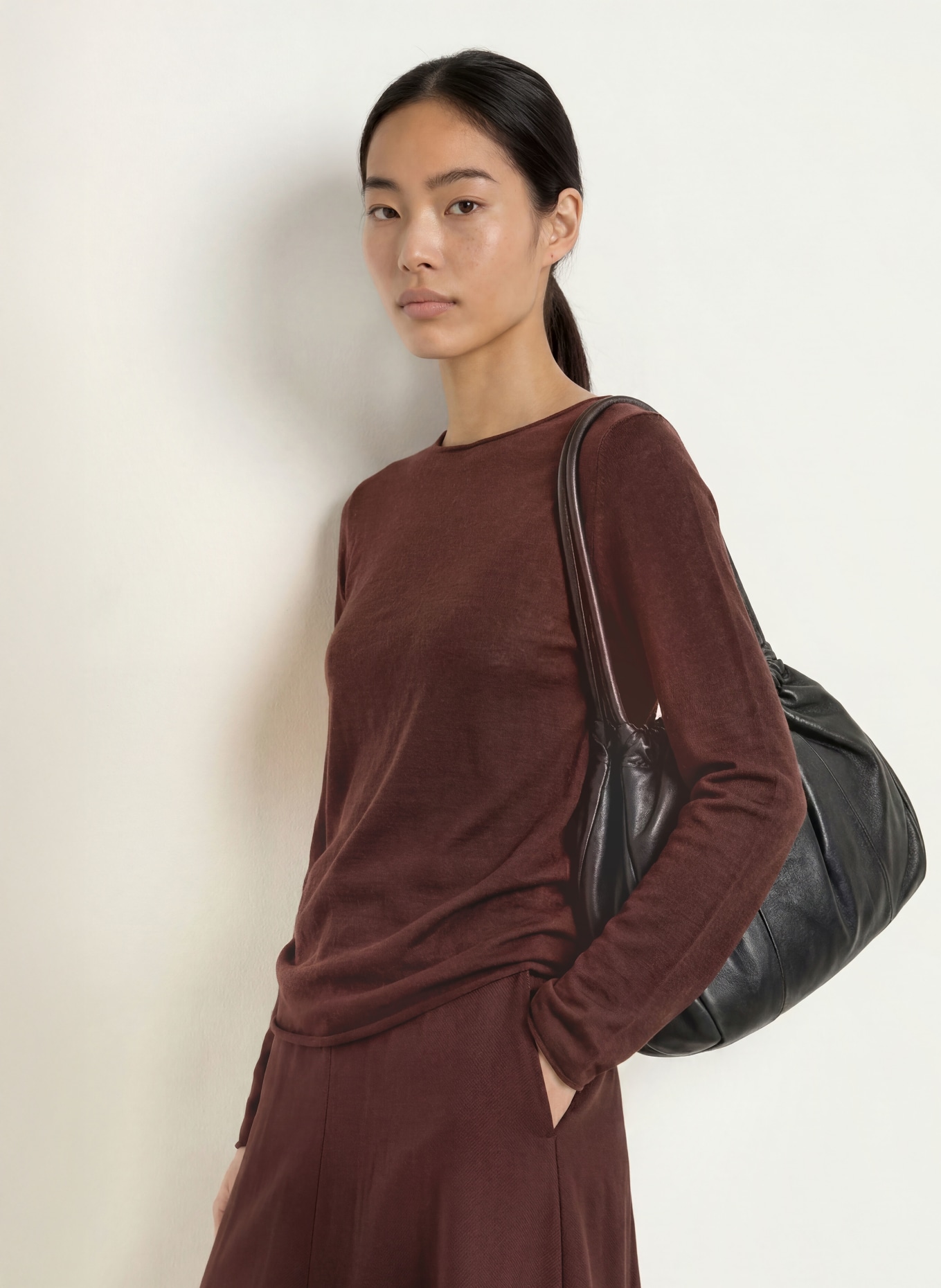 Marc O'Polo pull: ROUGE FONCÉ