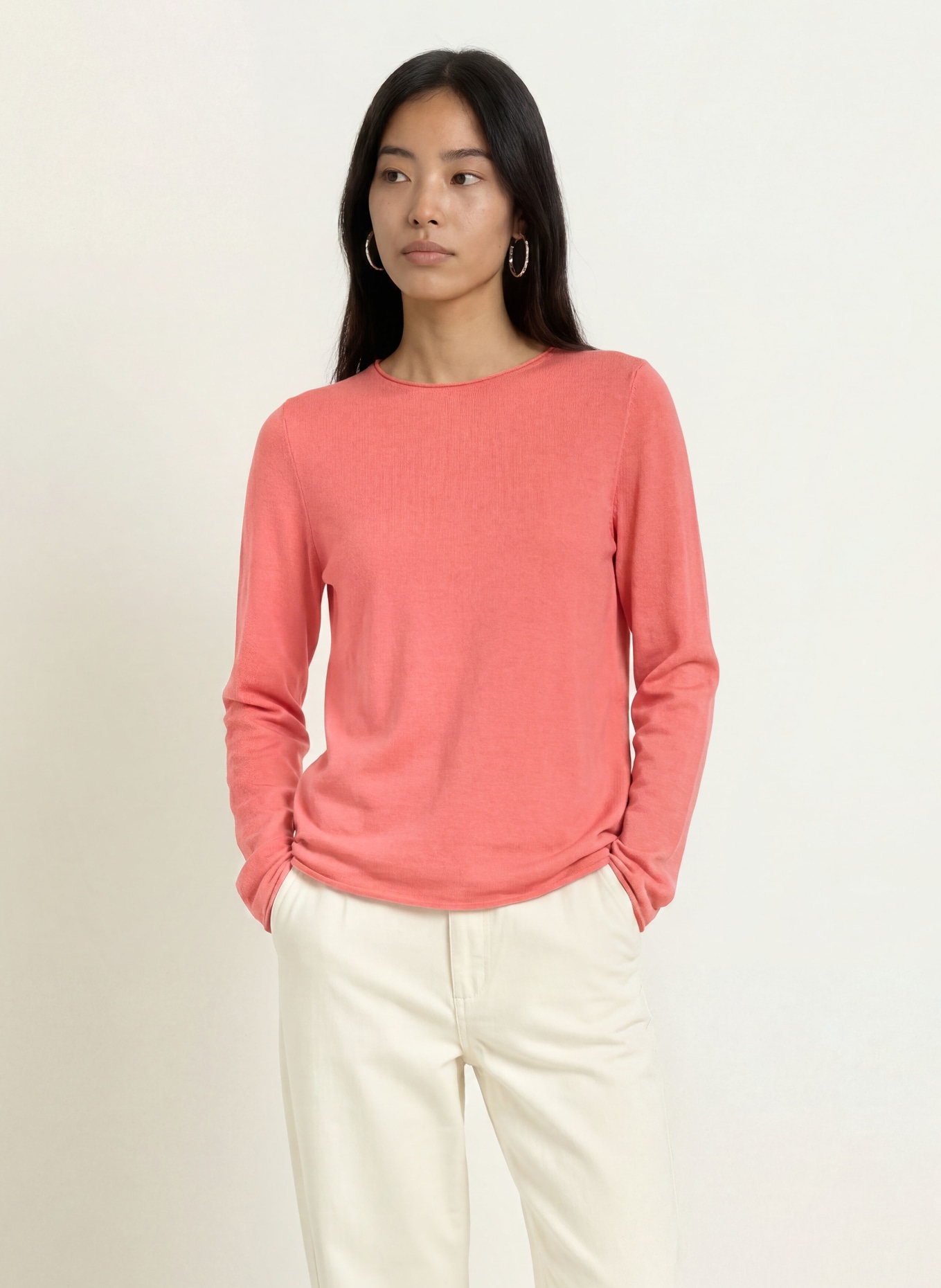 Marc O'Polo pull: ROUGE CLAIR