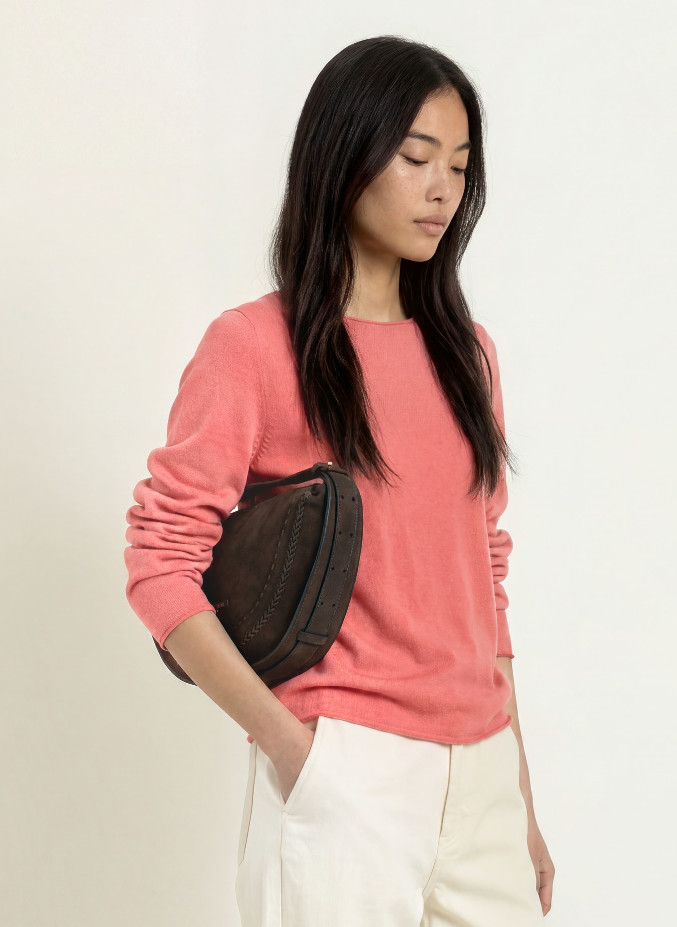 Marc O'Polo pull: ROUGE CLAIR