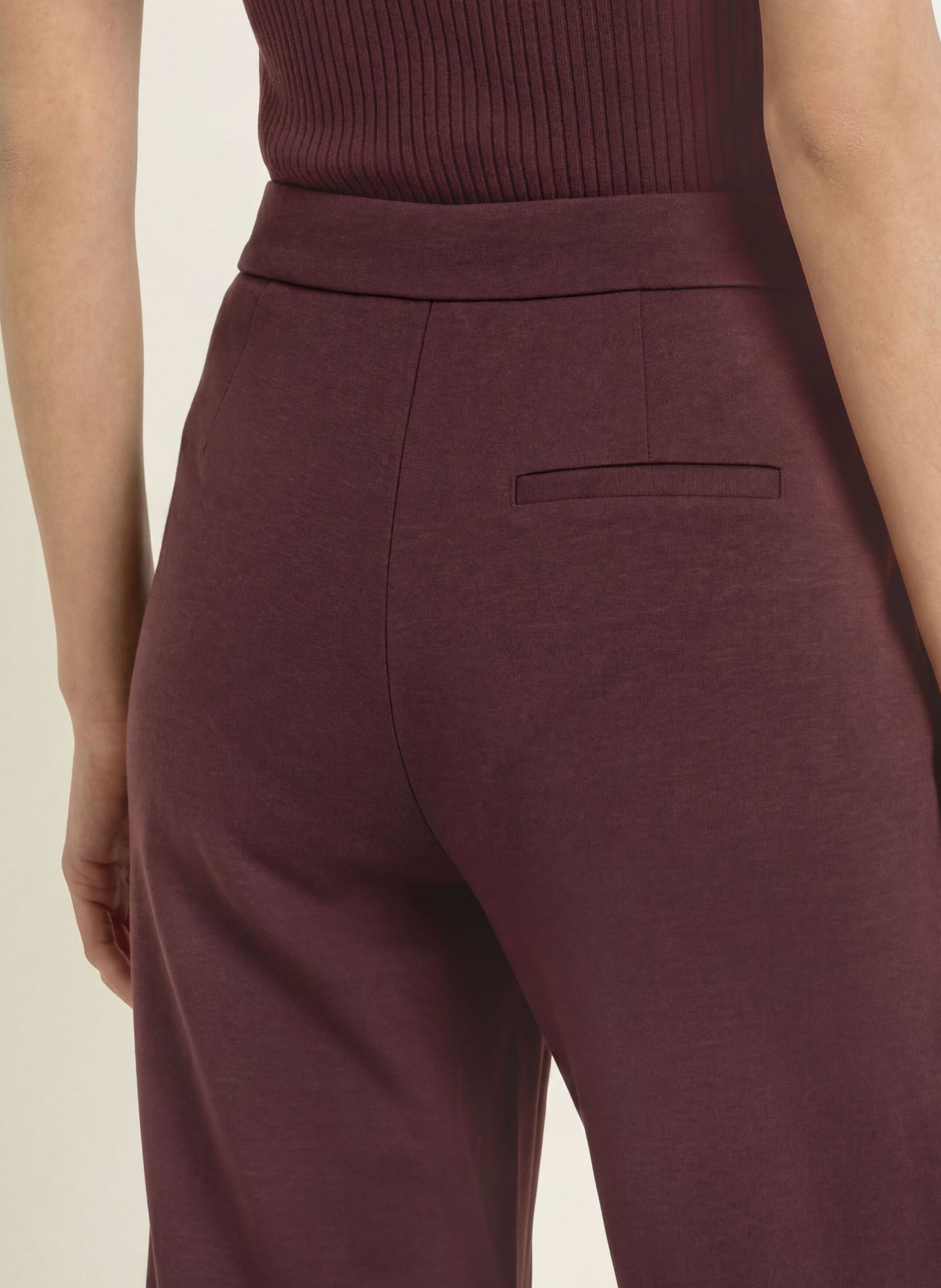 Marc O'Polo Jersey pants: DARK RED