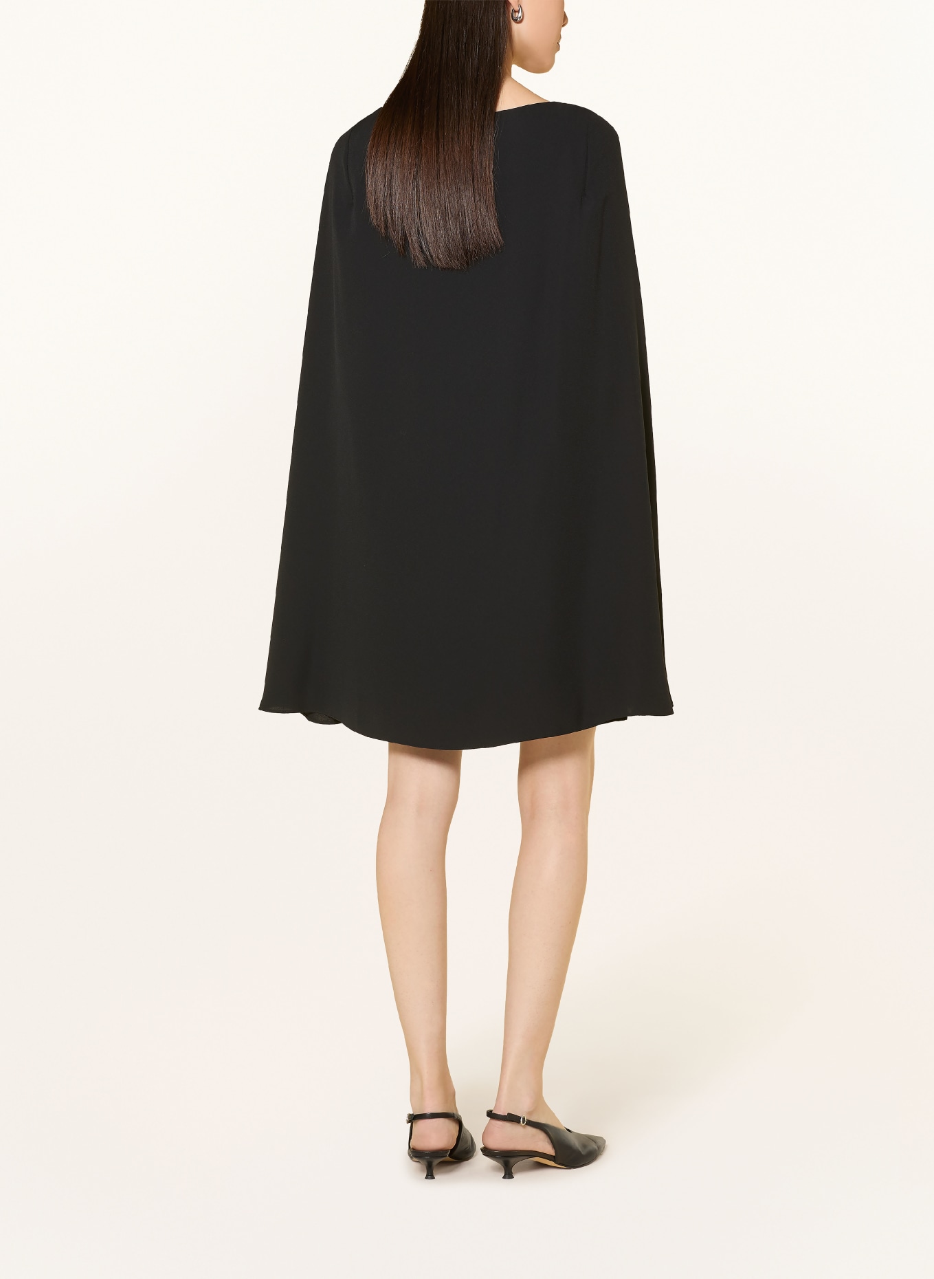 LAUREN RALPH LAUREN Cocktailkleid: SCHWARZ