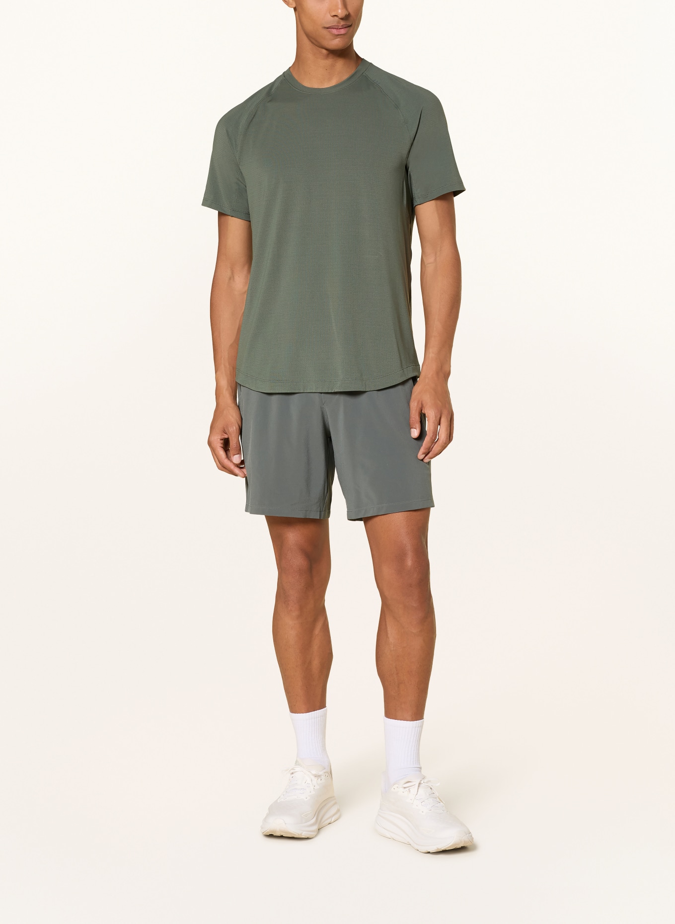 lululemon 2-in-1-Trainingsshorts PACE BREAKER SHORT 7IN: GRAU