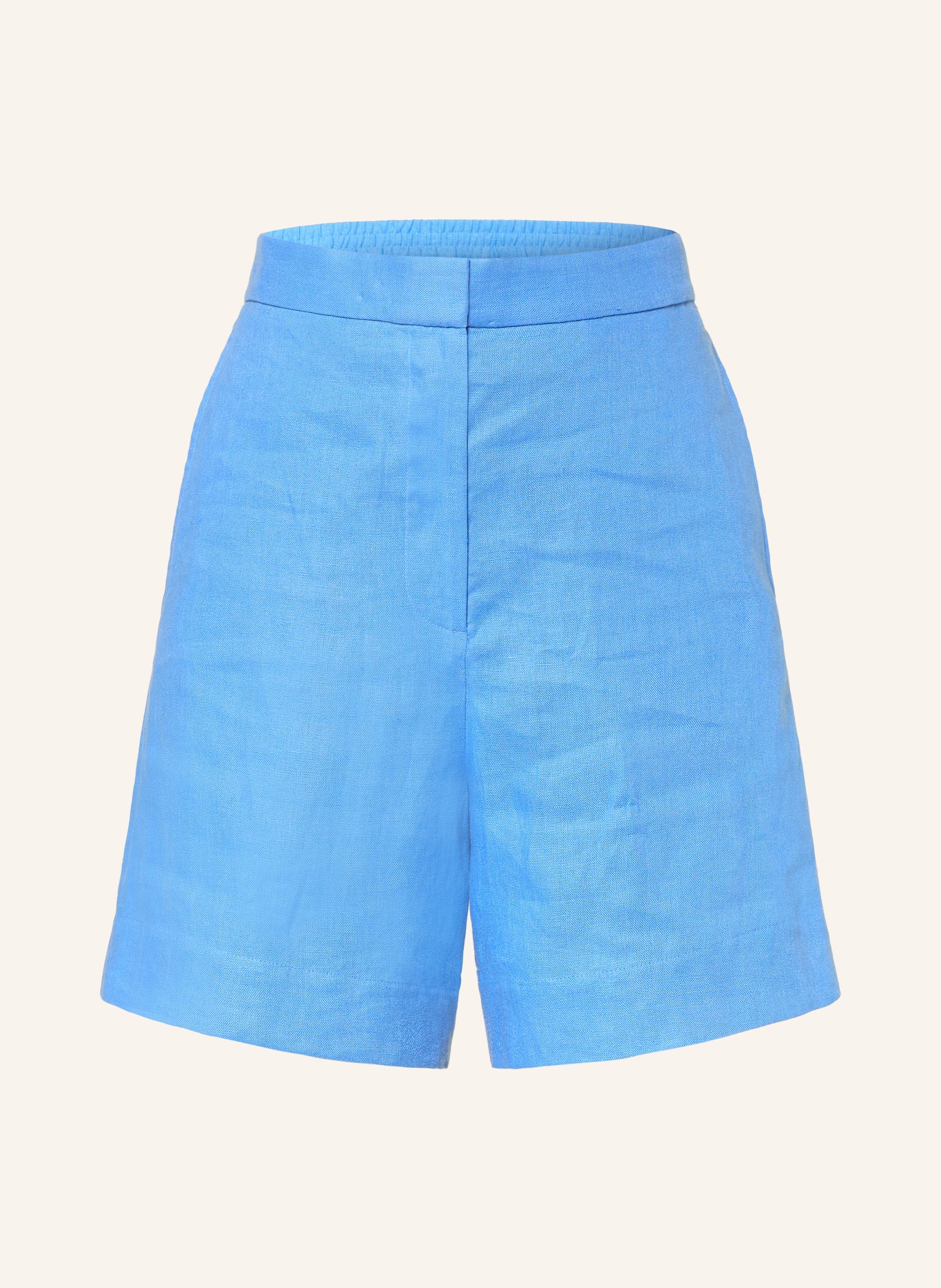 COS Linnen shorts: BLAUW
