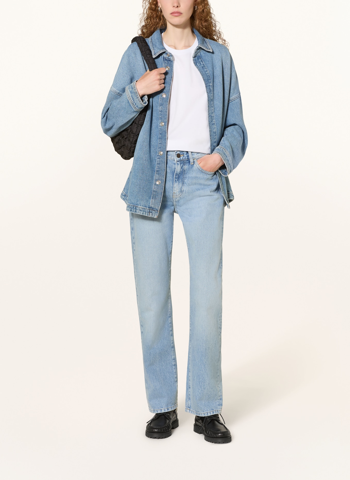 carhartt WIP Proste dżinsy NOXON: 01WU Blue, heavy worn bleached