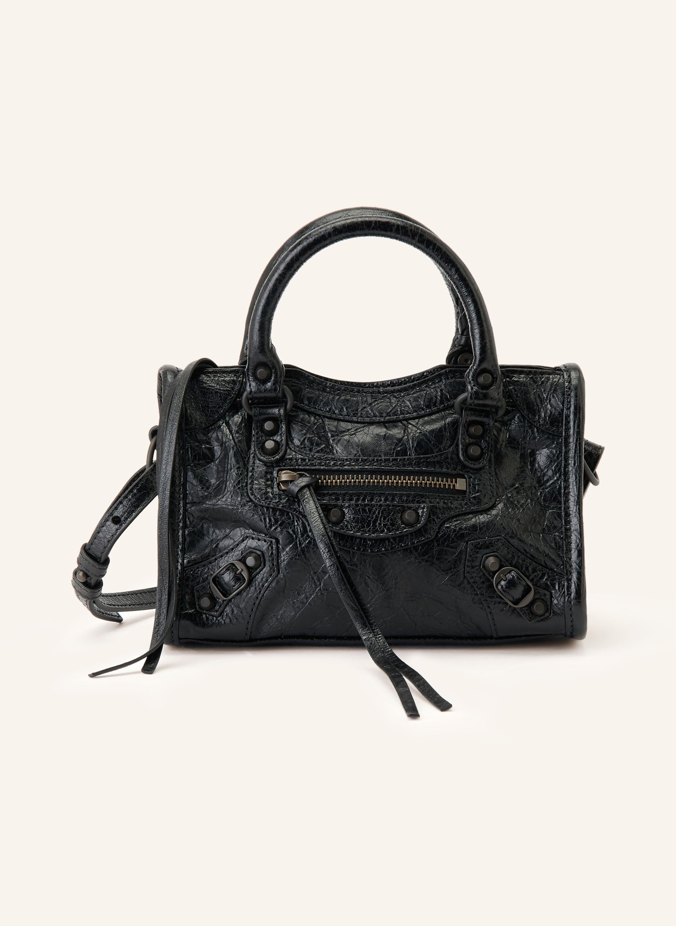 BALENCIAGA Handtasche LE CITY BAG NANO: SCHWARZ