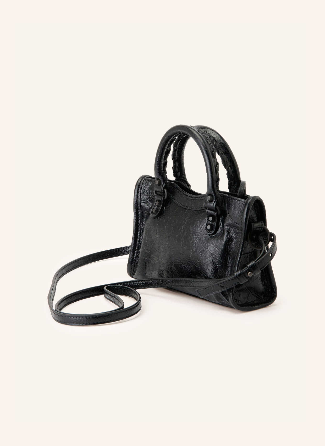 BALENCIAGA Handtasche LE CITY BAG NANO: SCHWARZ