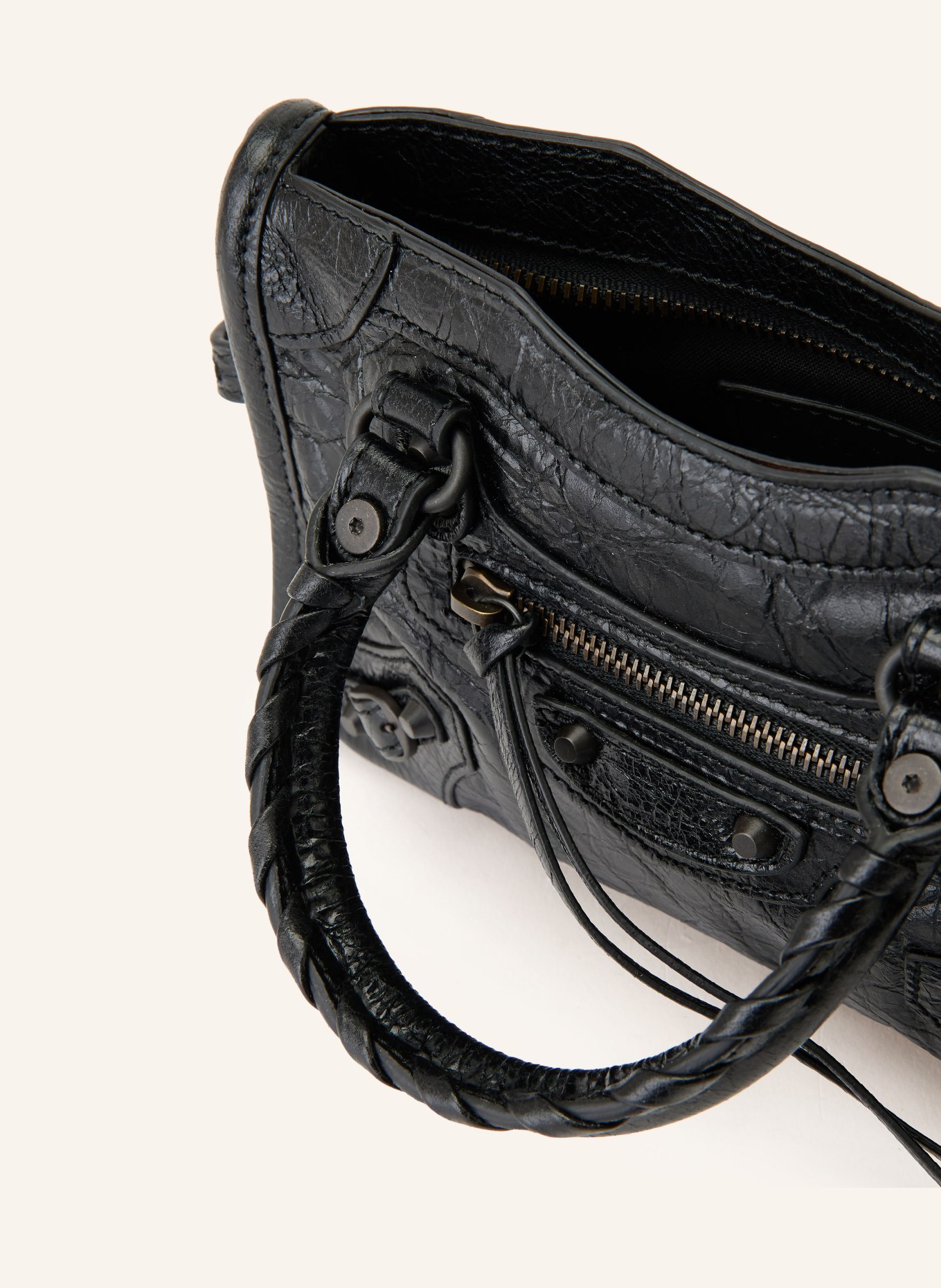 BALENCIAGA Handtasche LE CITY BAG NANO: SCHWARZ