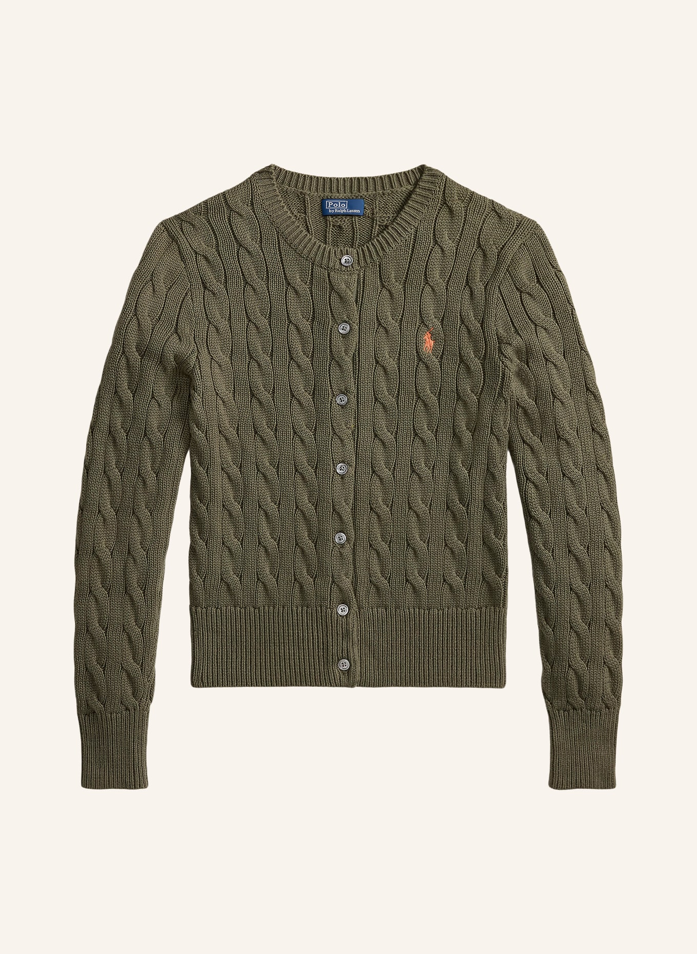 POLO RALPH LAUREN Strickjacke: GRÜN