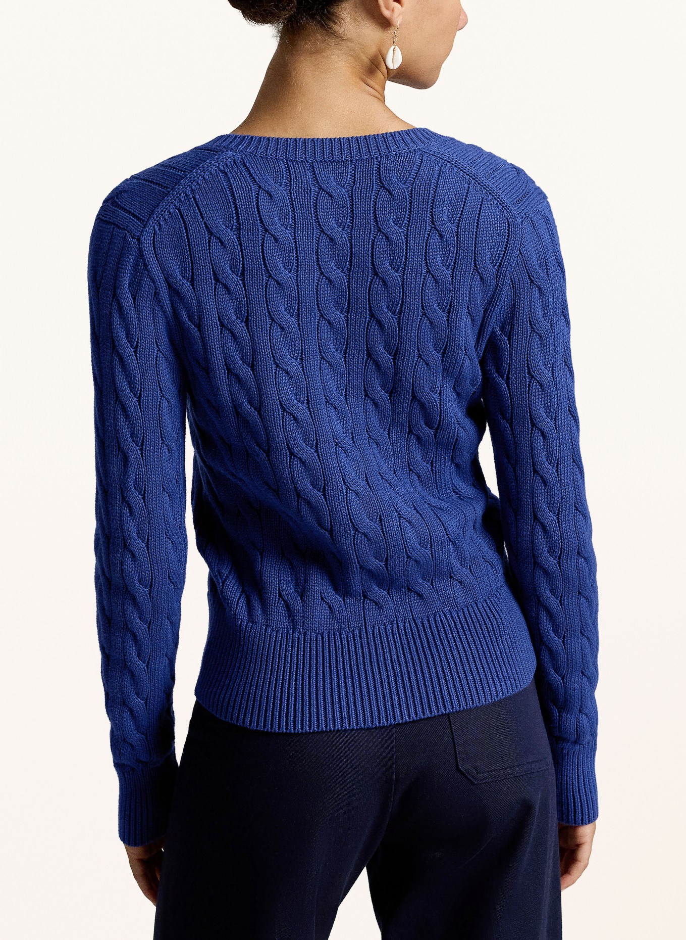 POLO RALPH LAUREN Strickjacke: BLAU