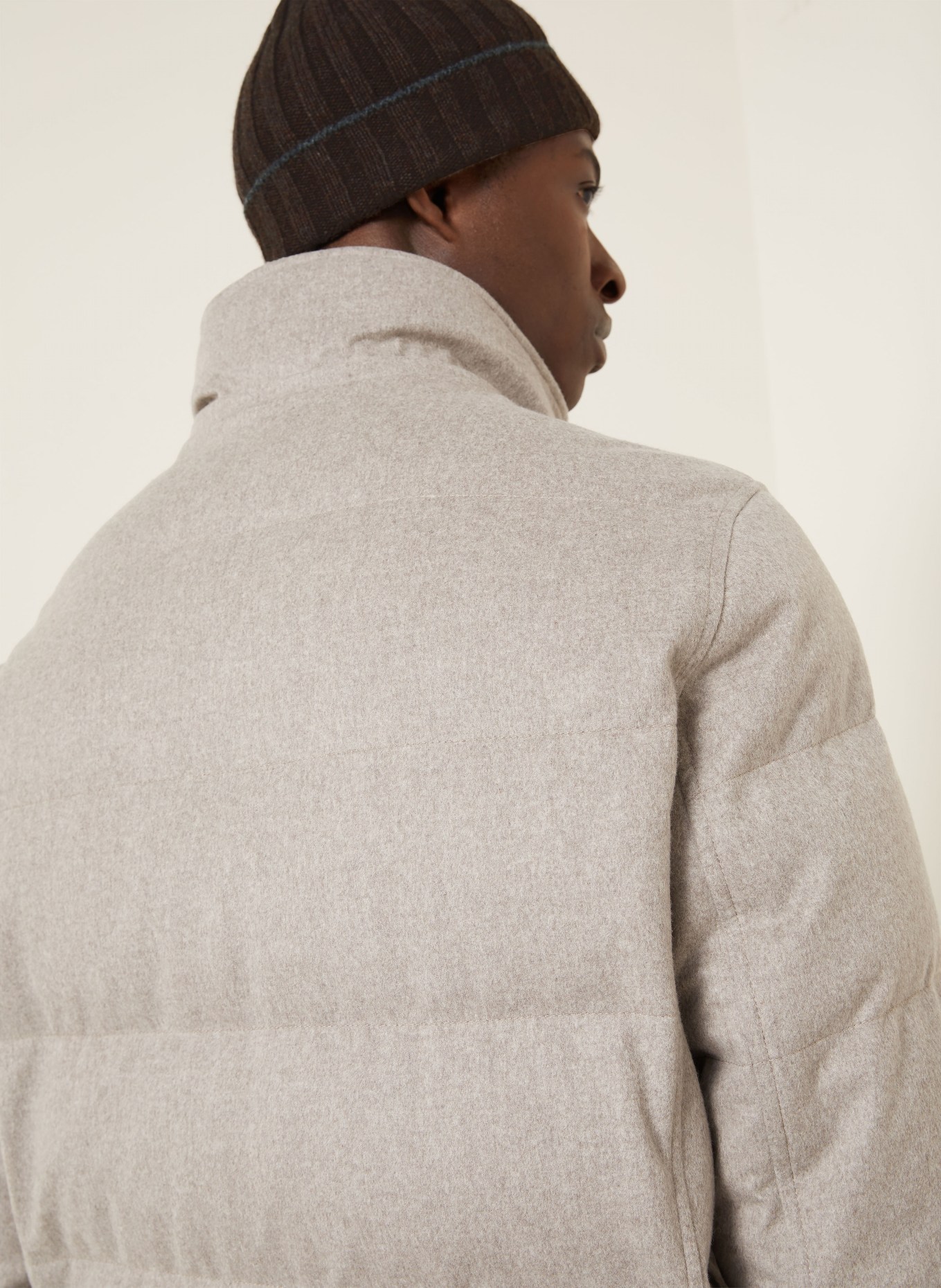 BRUNELLO CUCINELLI Parka puchowa: JASNOCZARY