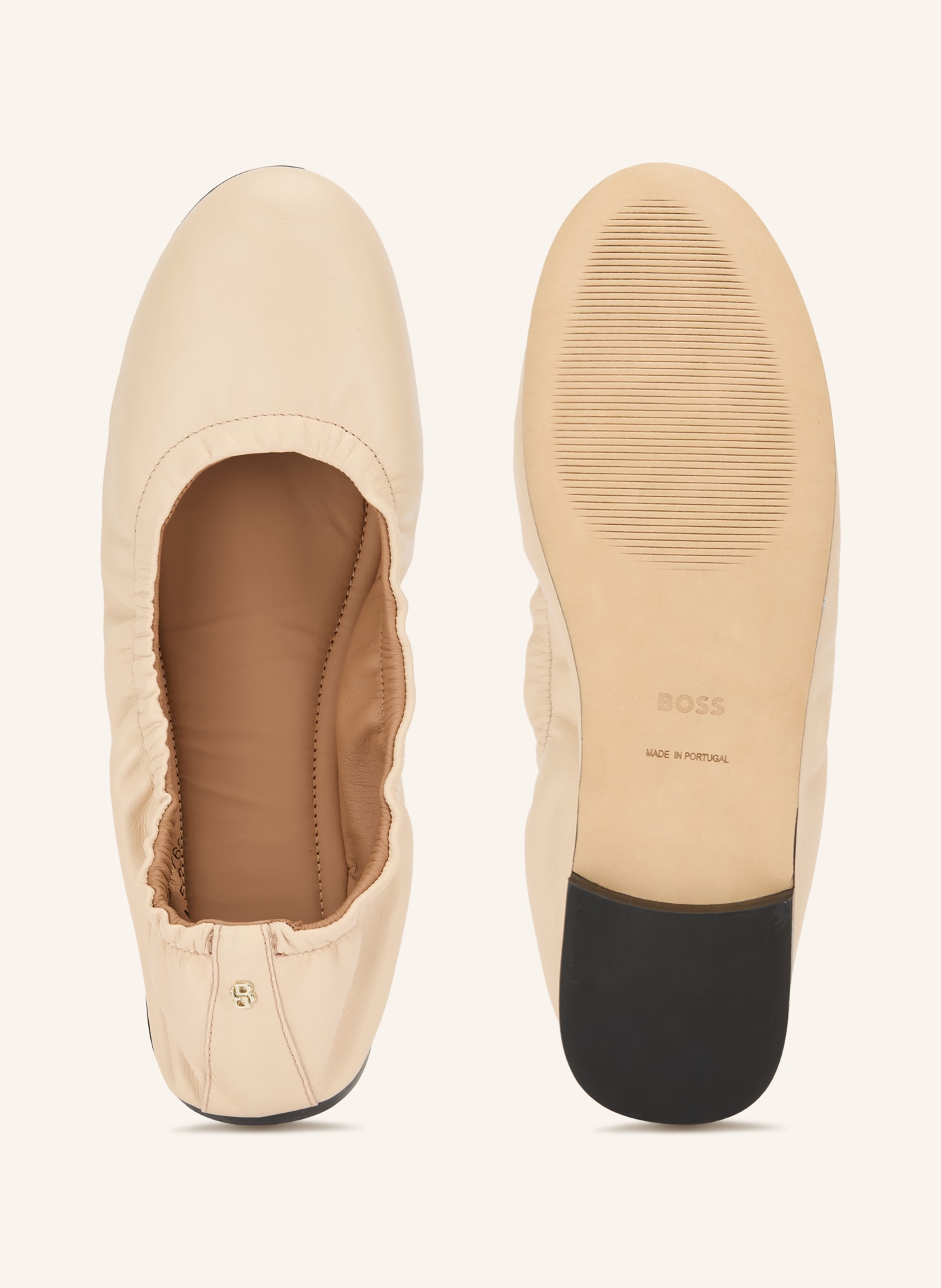 BOSS Ballerinaskor ROSALINE: BEIGE