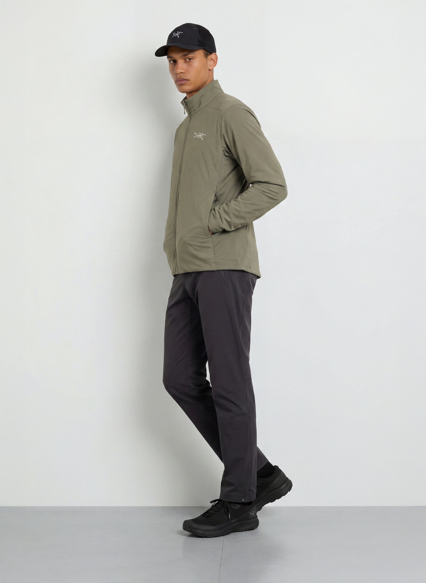 ARC'TERYX ATOM SL Hybrid Jacket: KHAKI